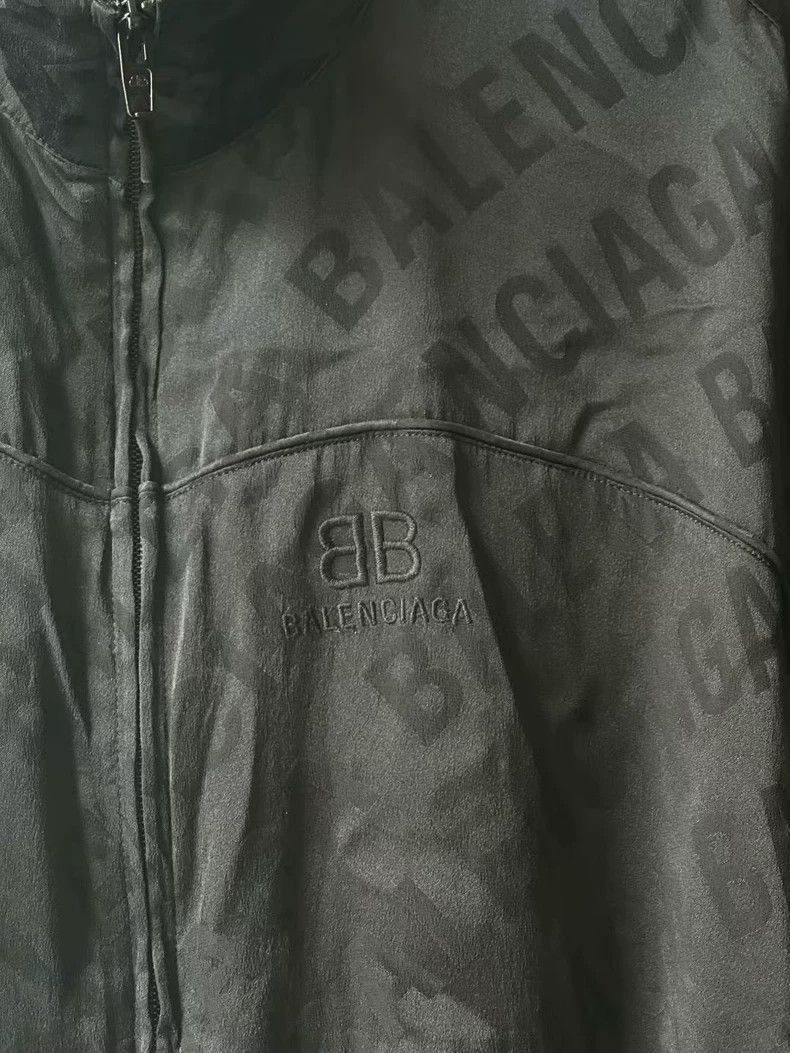 Balenciaga Balenciaga size 34 Damask Printed Silk Jacket Size M / US 6-8 / IT 42-44 - 4 Thumbnail