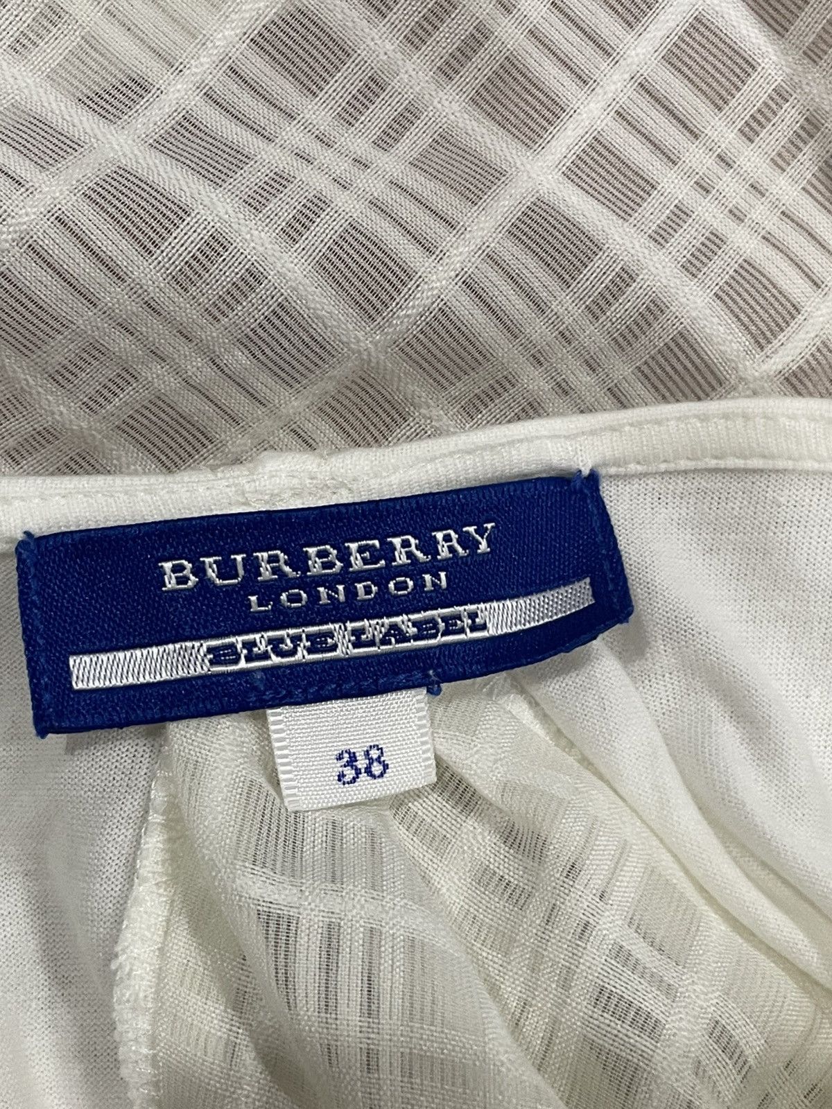 Burberry Burberry White Blouse Size XS / US 0-2 / IT 36-38 - 4 Thumbnail