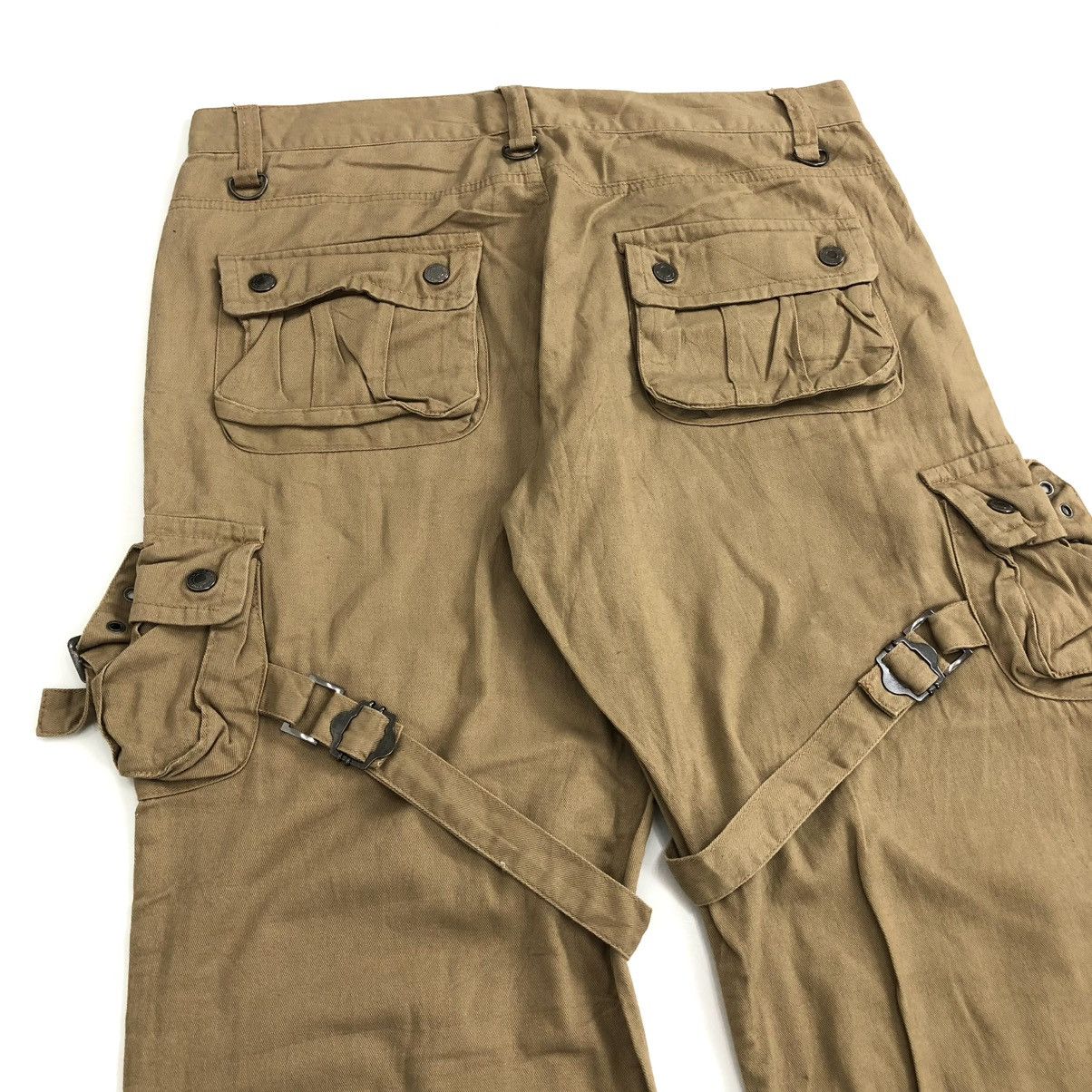 If Six Was Nine × LOWBOX × Seditionaries Y2K Lowbox Bondage Multipocket Cargo Pants Size US 30 / EU 46 - 13 Thumbnail