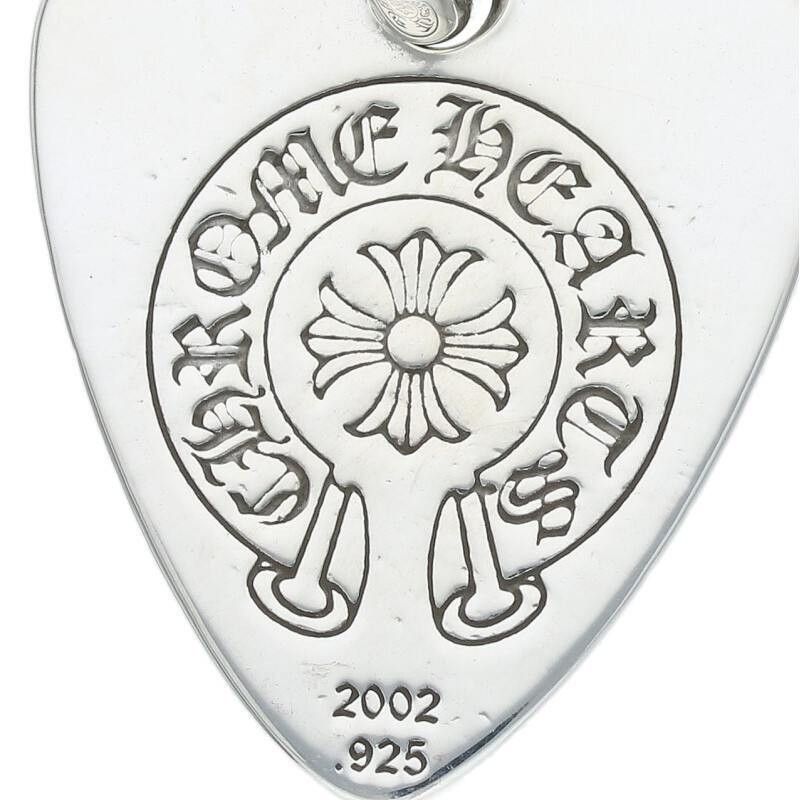Chrome Hearts Chrome Hearts Guitar Pick Pendant Necklace Size ONE SIZE - 3 Thumbnail