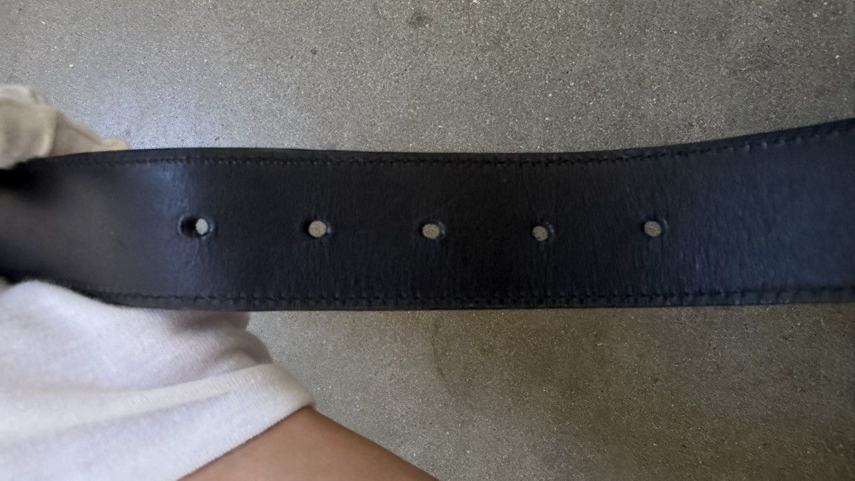 Chrome Hearts GRAIL! Chrome Hearts Cross Patch Pony Hair Gunslinger Belt Size 38 - 11 Thumbnail