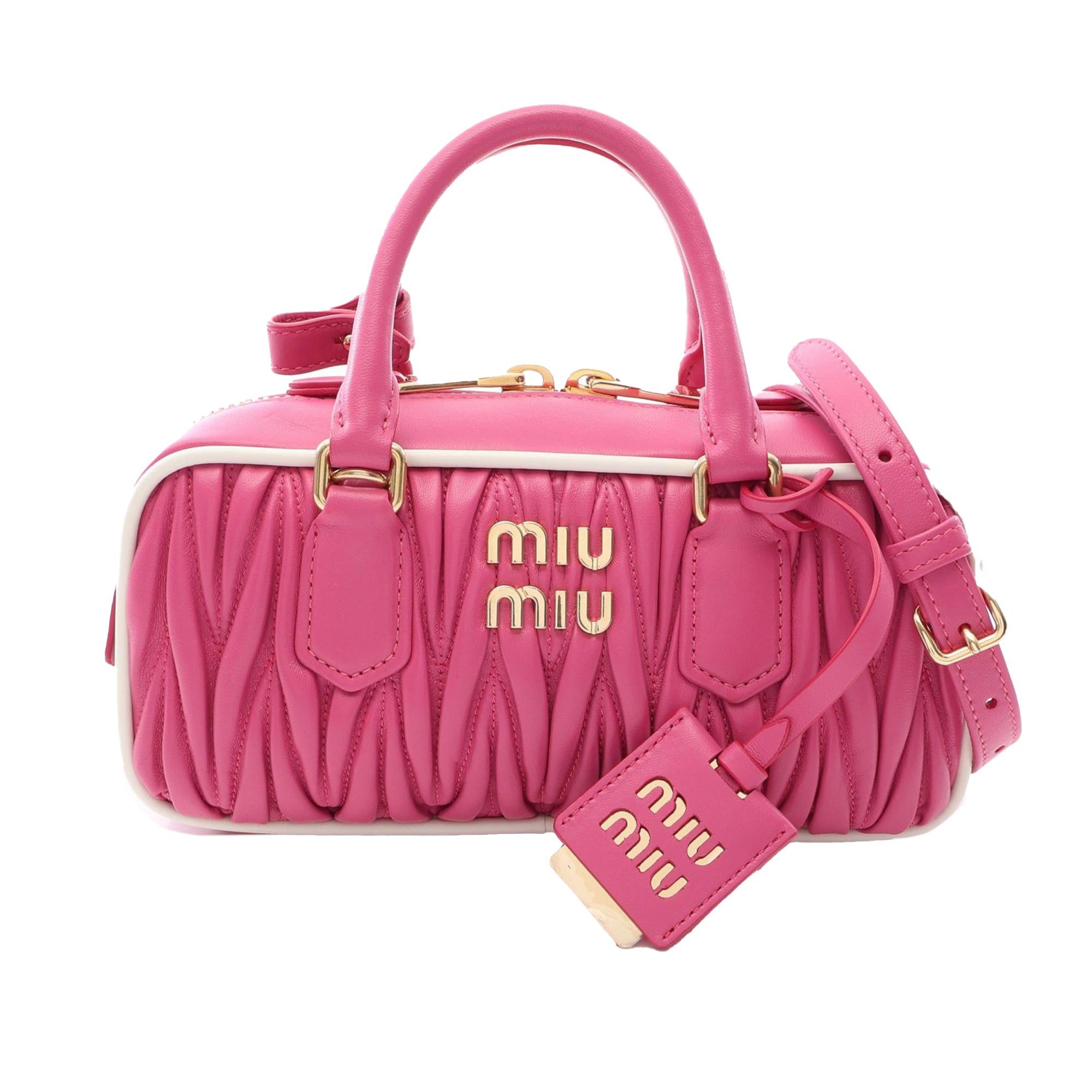 Miu Miu Matelasse Arcadie Satchel Size ONE SIZE - 1 Thumbnail