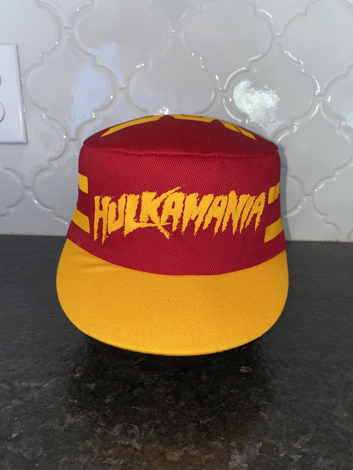 WWF Vintage 80s WWF hulkmania painters snapback Size ONE SIZE - 1 Thumbnail