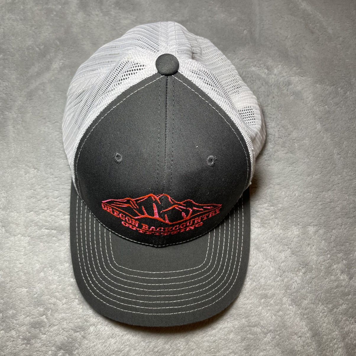 Richardson Richardson 112 Trucker Hat Oregon Backcountry Snapback Gray Size ONE SIZE - 10 Thumbnail