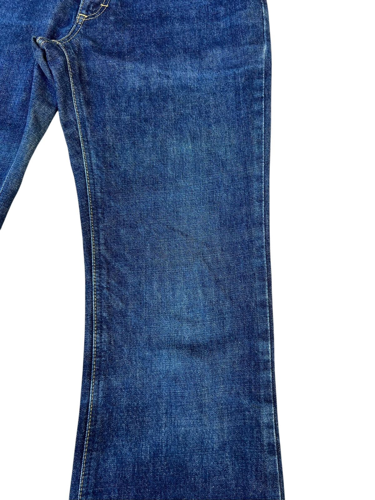 Lee Vintage Y2K Lee Riders Blue Denim Super Flare Jeans Size US 30 / EU 46 - 10 Thumbnail
