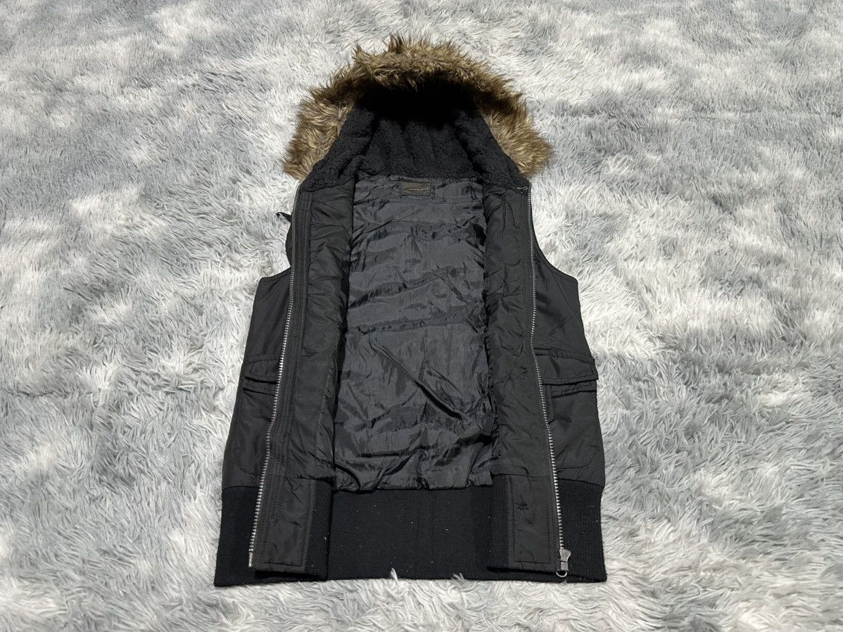 If Six Was Nine 🔥Y2K Beaumont Carr Fur Down Vest Jacket Hoodie Goth Punk Size US M / EU 48-50 / 2 - 9 Thumbnail