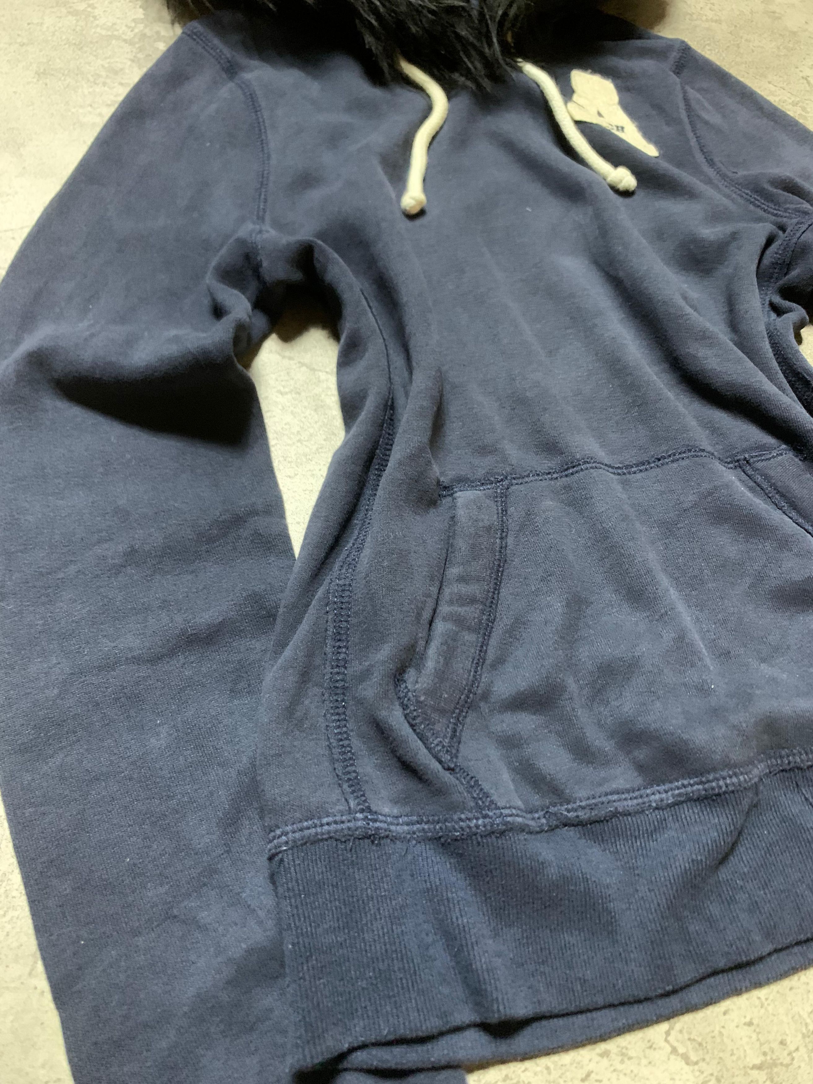 Abercrombie & Fitch 2000s Abercrombie & Fitch - Faux Fur Hoodie LGB Style Size XS / US 0-2 / IT 36-38 - 2 Thumbnail