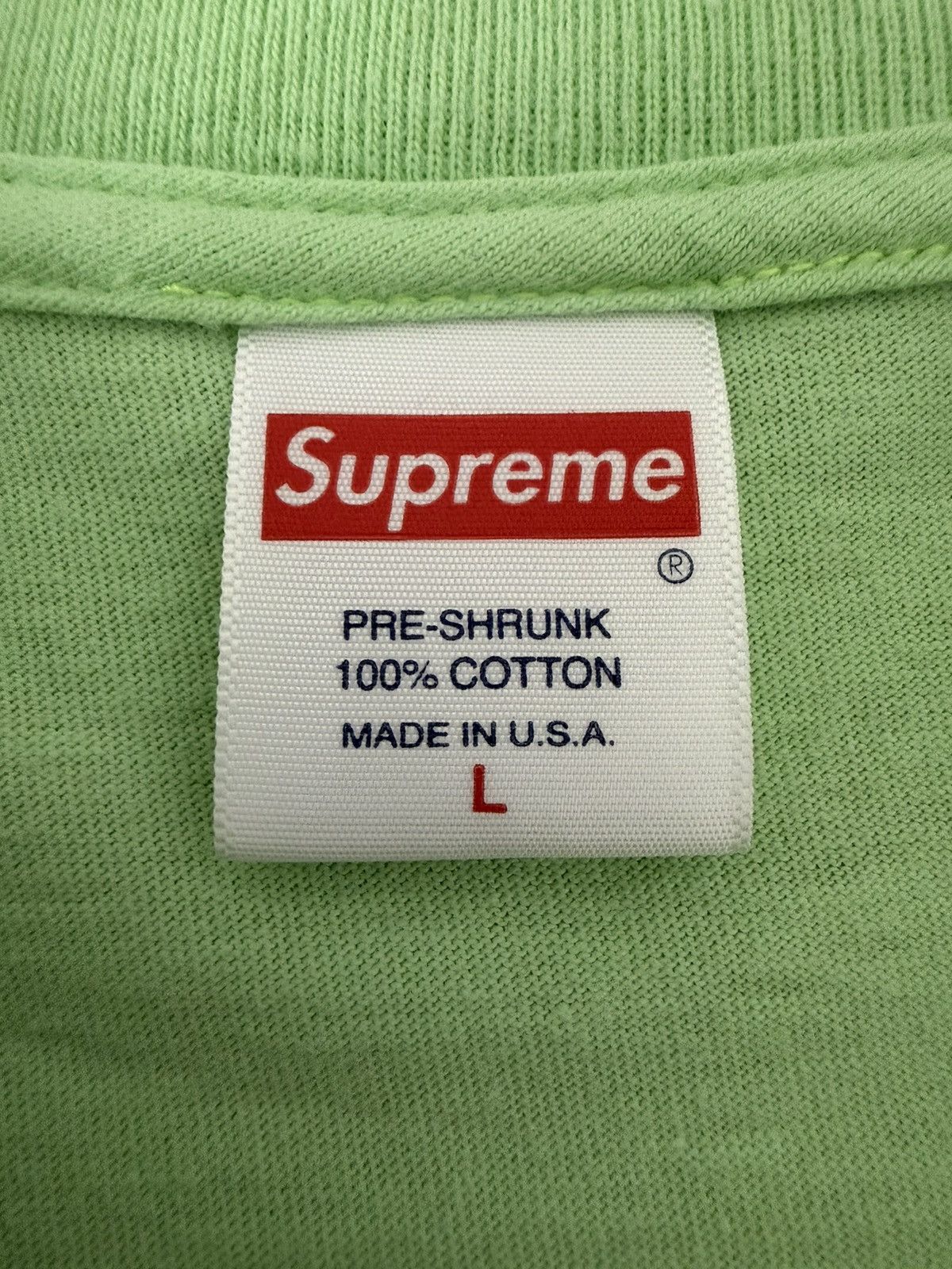 Supreme Supreme SS17 Vampirella Card Tee Light Green Size US L / EU 52-54 / 3 - 5 Thumbnail