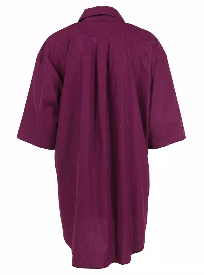 Martine Rose Martine Rose Purple loose shirt Size XS / US 0-2 / IT 36-38 - 2 Thumbnail