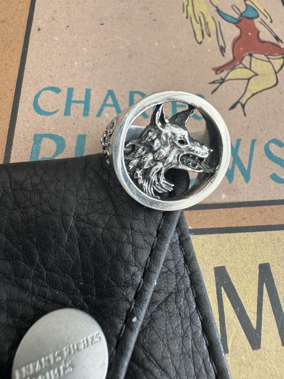 Enfants Riches Deprimes Dog in restraint ring Size ONE SIZE - 2 Thumbnail