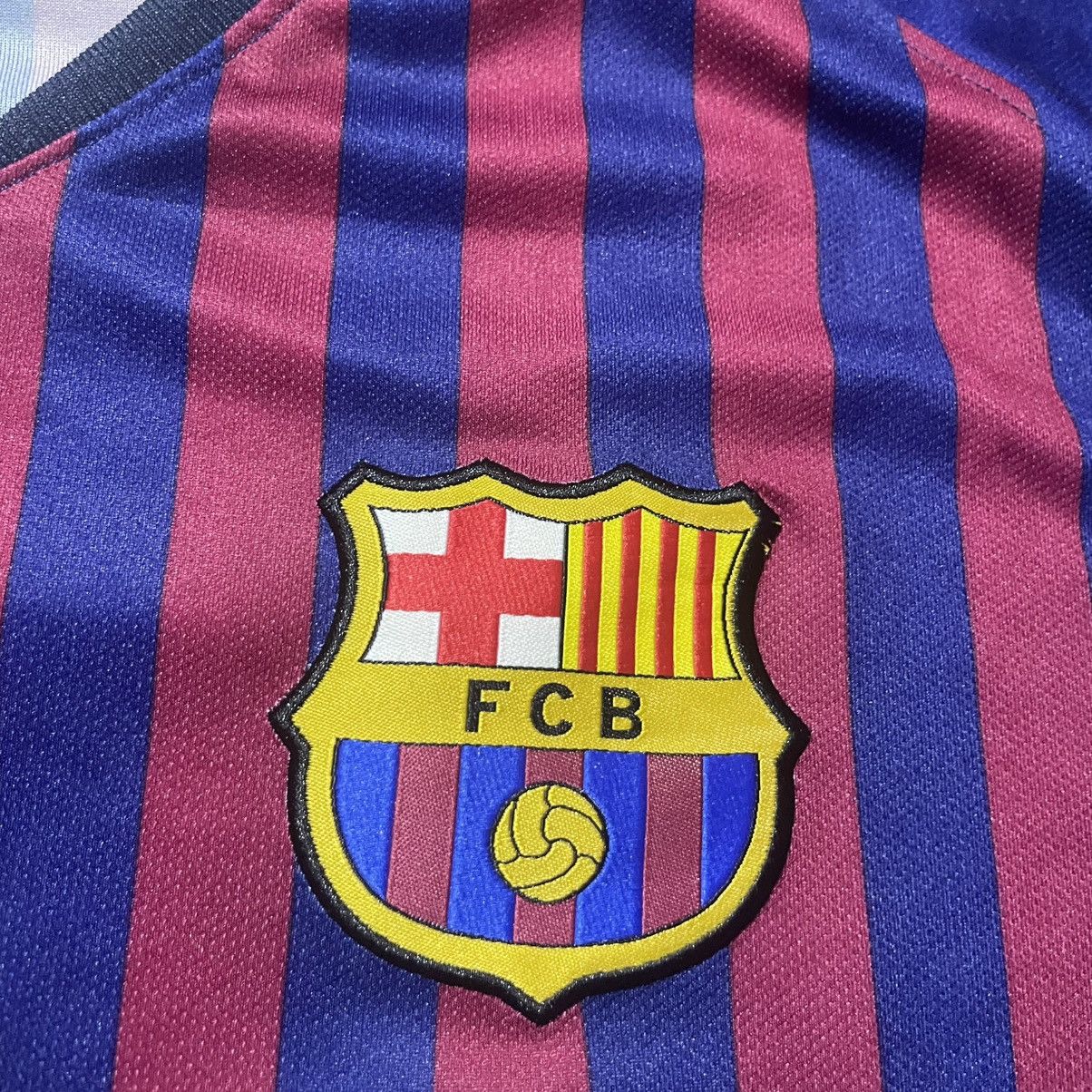 Other Barcelona 2018-2019 Jersey Home Shirt Nike Messi #10 Size US XL / EU 56 / 4 - 8 Thumbnail