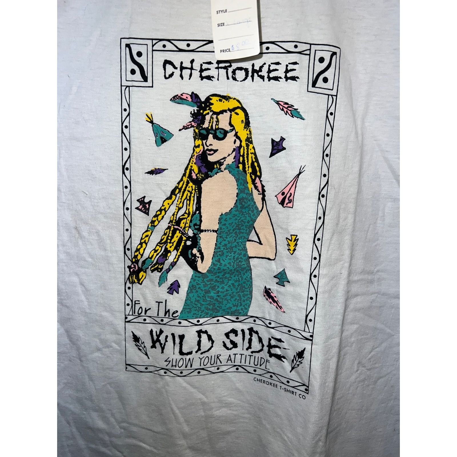 Vintage Women Cherokee Shirt Wild Side Attitude Beachies Tank Top XL Size XL / US 12-14 / IT 48-50 - 2 Thumbnail