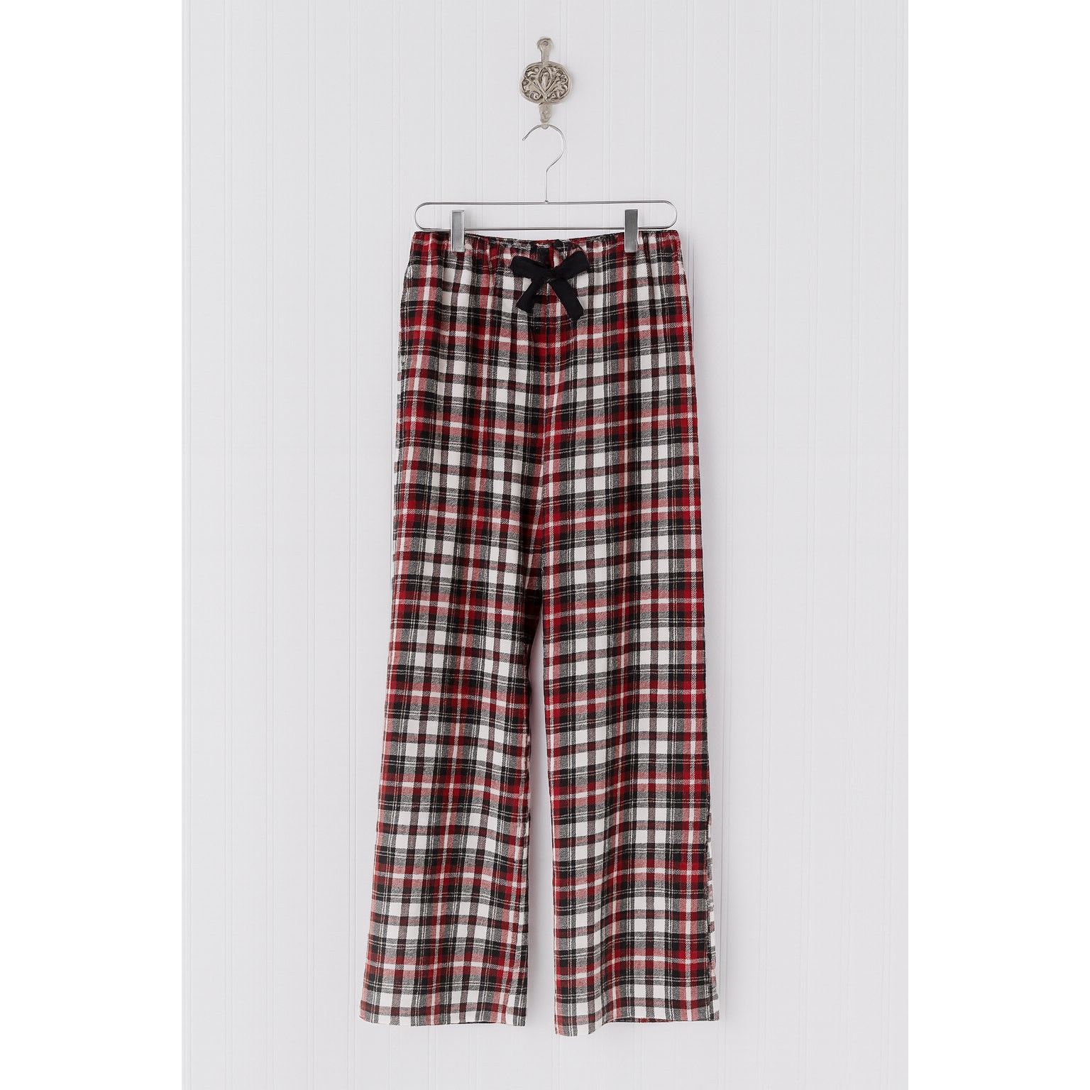 Victoria's Secret Victoria’s Secret Pajama Pants Plaid Black Red White Small Size ONE SIZE - 1 Thumbnail