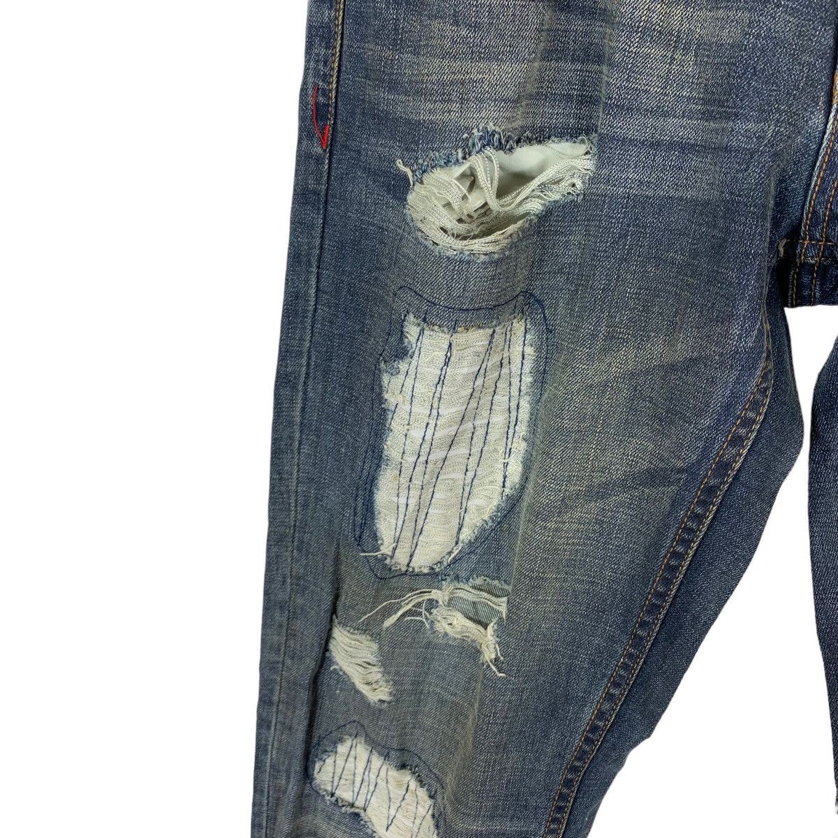 LRG VINTAGE LIFTED RESEARCH GROUP LRG DISTRESSED JEANS Size US 33 - 6 Thumbnail