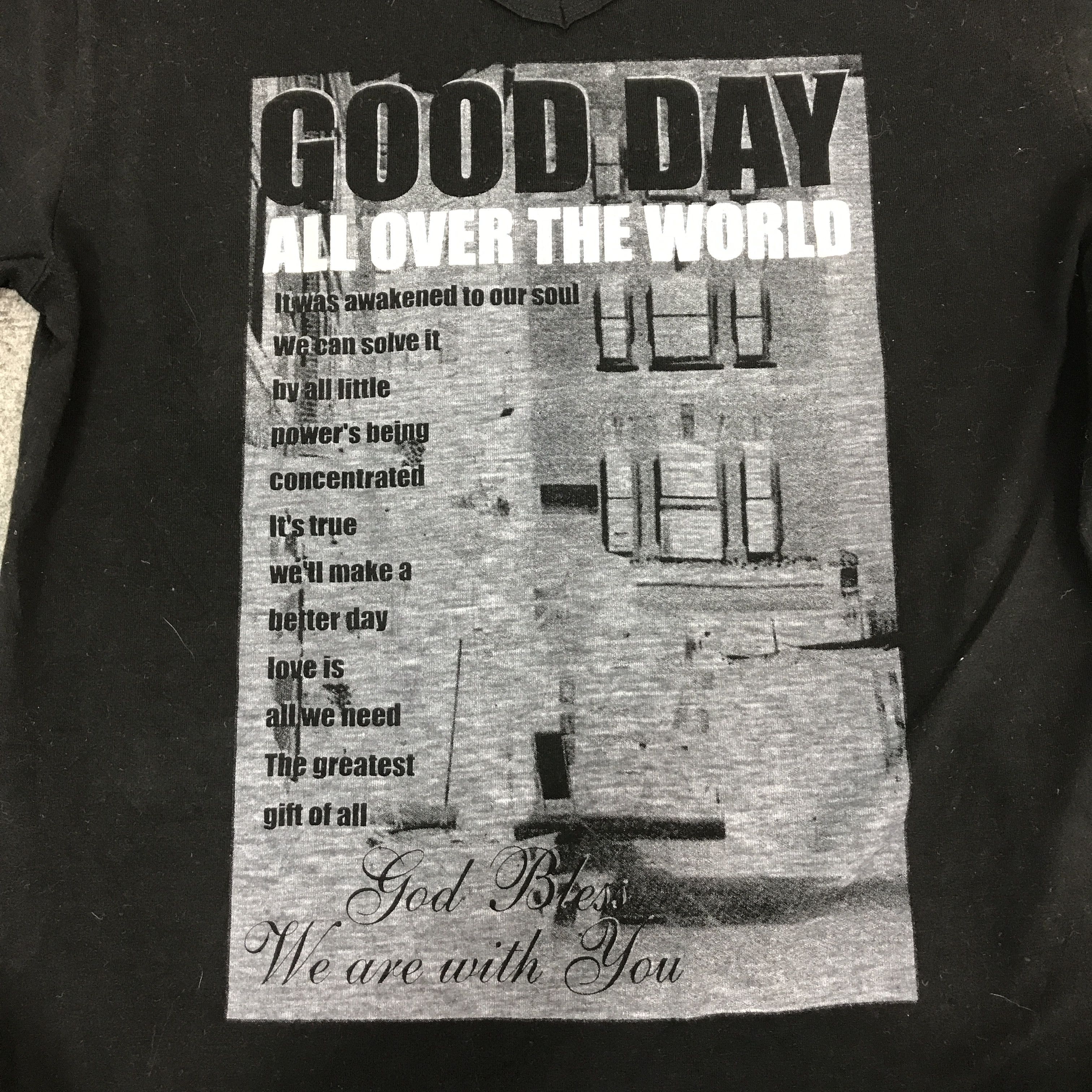 Japanese Brand Gothic style punk Japan Good Day T-shirt Size US L / EU 52-54 / 3 - 8 Thumbnail