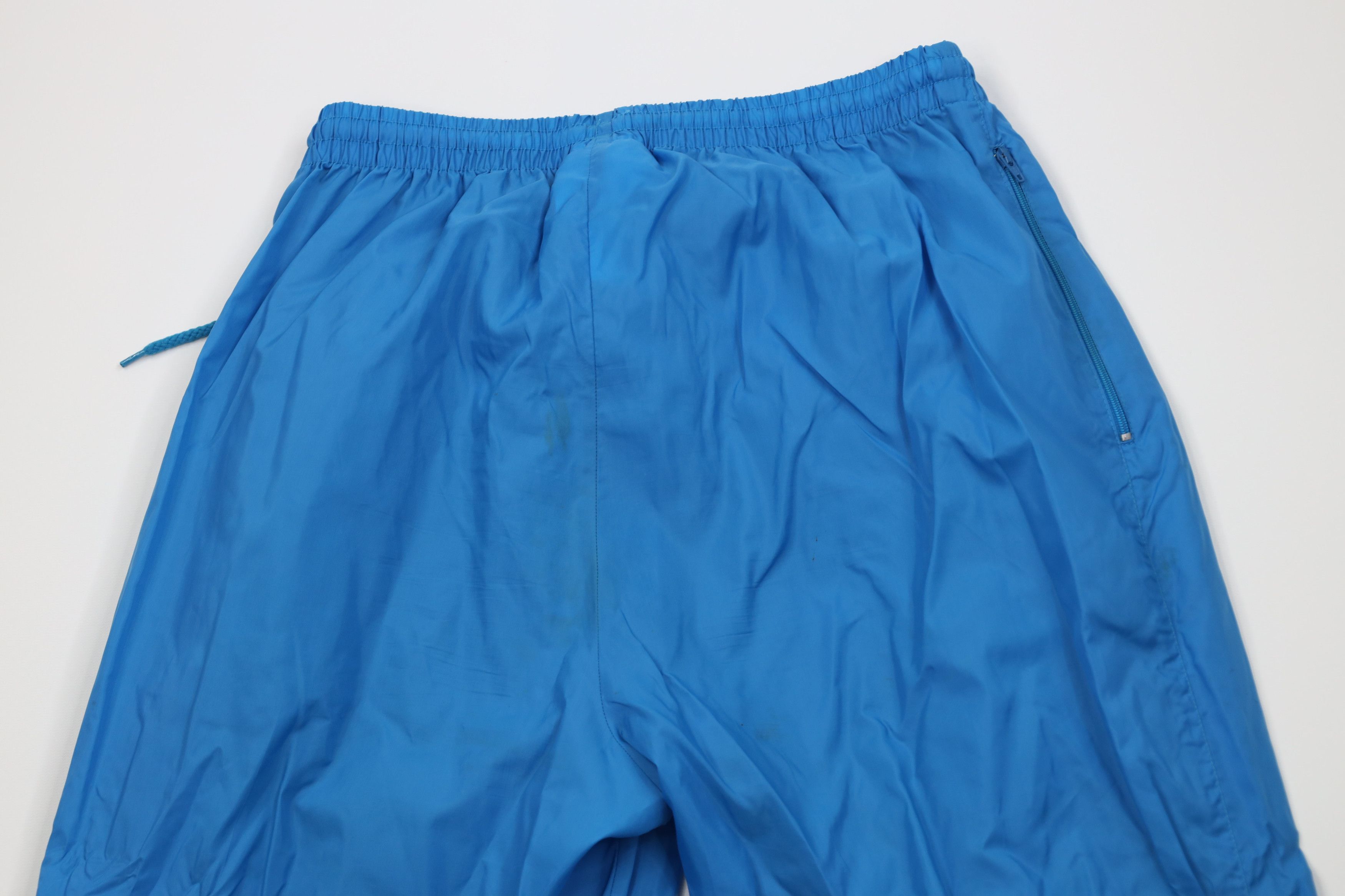 Adidas Vintage 80s 90s Adidas Spell Windbreaker Joggers Pants Blue Size US 34 / EU 50 - 11 Thumbnail