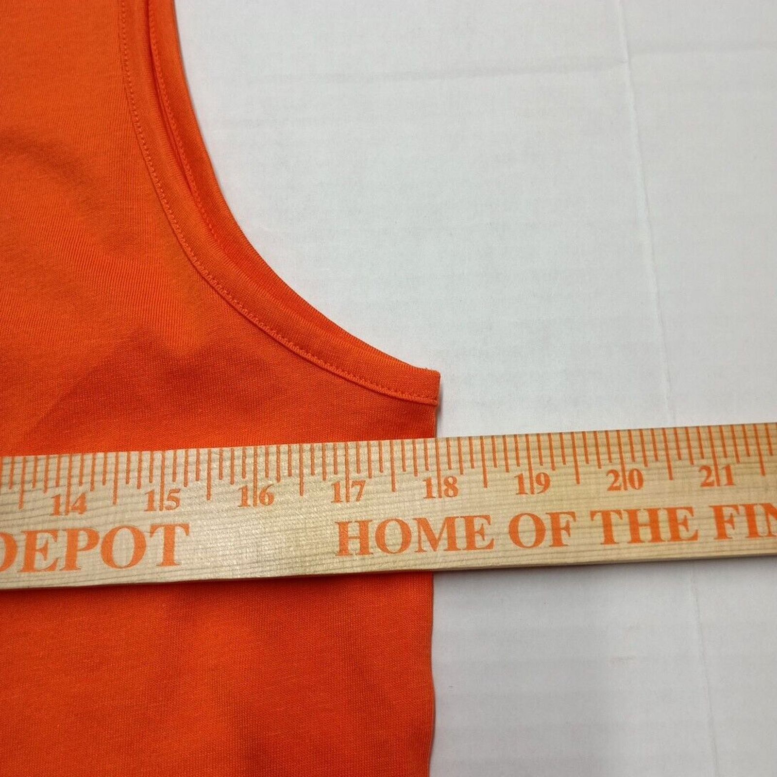 Adidas Adidas Originals Essentials Tank Top Mens XS Orange Athletic Size US XS / EU 42 / 0 - 4 Thumbnail