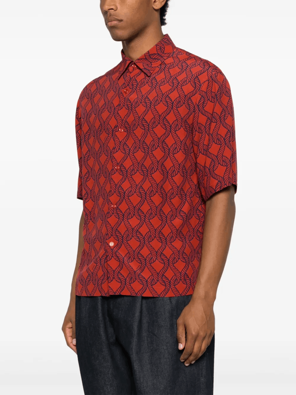 Other Loose-Fit Rope Print Shirt Size US M / EU 48-50 / 2 - 3 Thumbnail