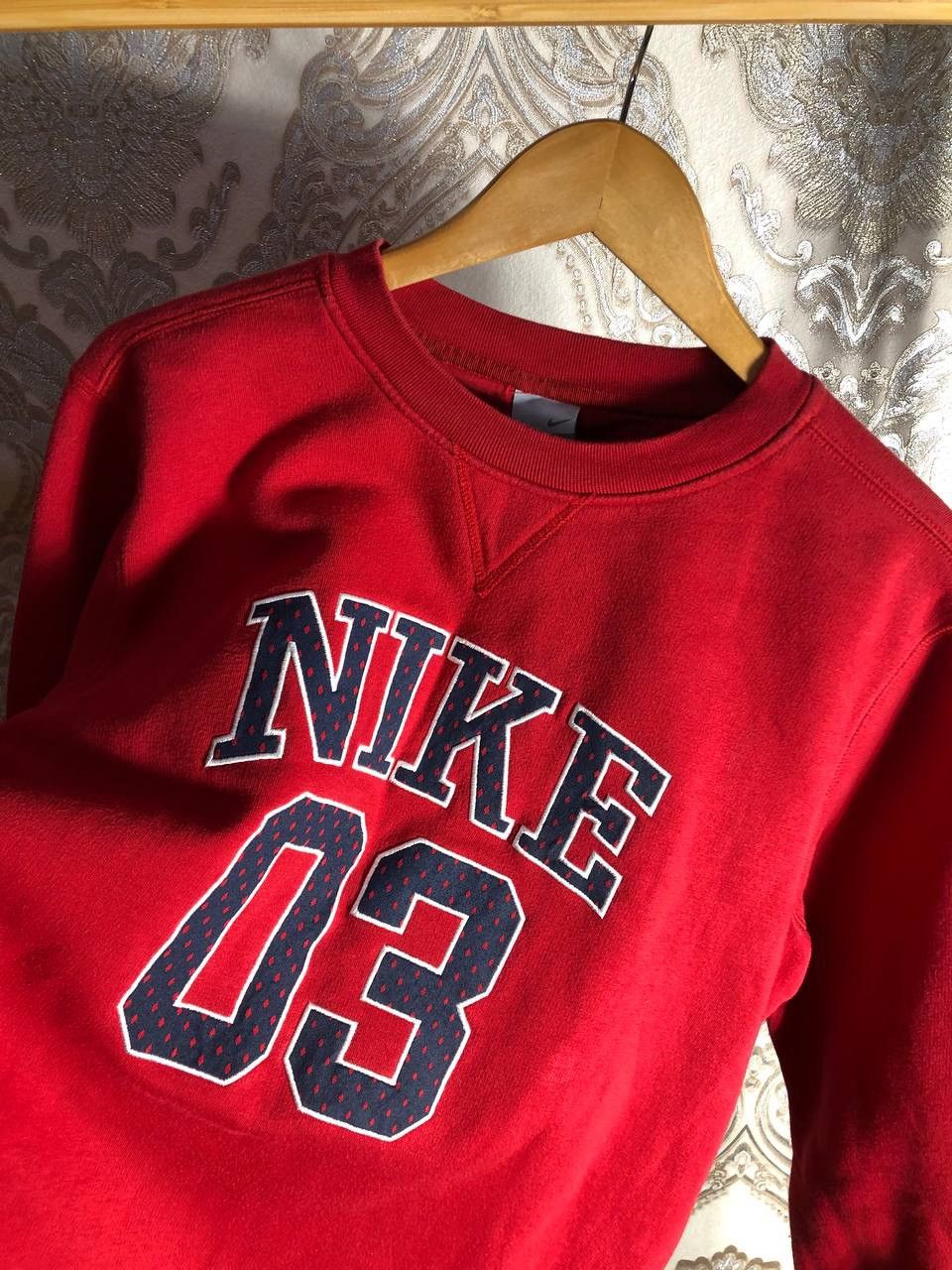 Nike × Vintage VERY RARE NIKE 03 BIG LOGO SWEATSHIRT SWOOSH DRILL Y2K 90s Size US M / EU 48-50 / 2 - 3 Thumbnail