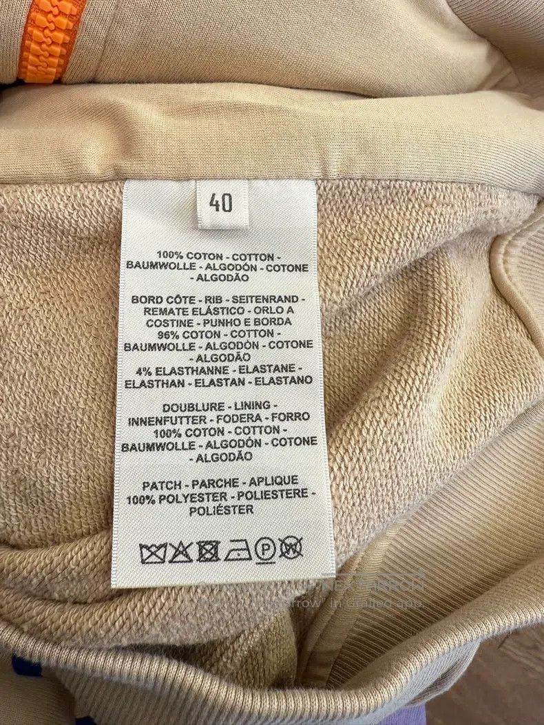 Hermes Hermes Stirrup Fantasy Print Baseball Jacket, Orange Zippe Size S / US 4 / IT 40 - 6 Thumbnail