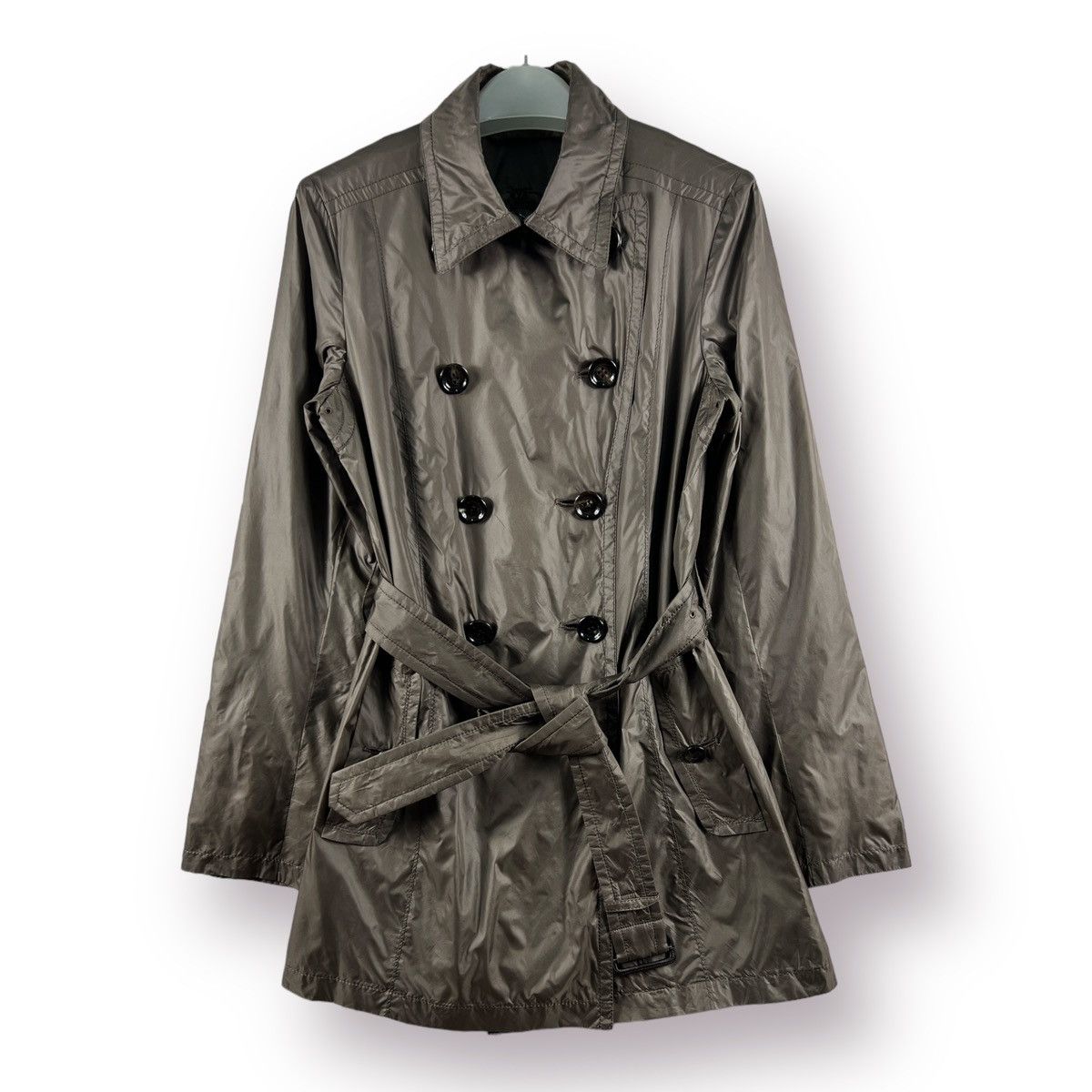Burberry 🔥 BURBERRY BLACK LABEL NYLON TRENCH COAT - 38 Size M / US 6-8 / IT 42-44 - 1 Thumbnail