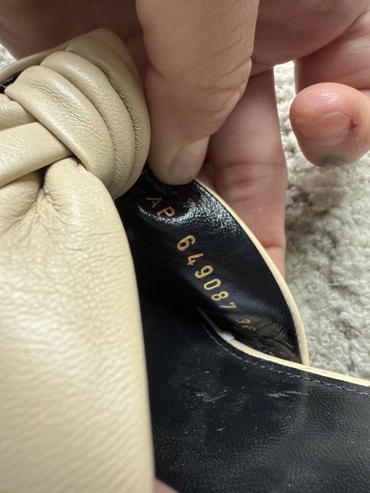 Saint Laurent Paris Saint Laurent Tan and brown leather platform sandals Size US 6 / IT 36 - 9 Thumbnail