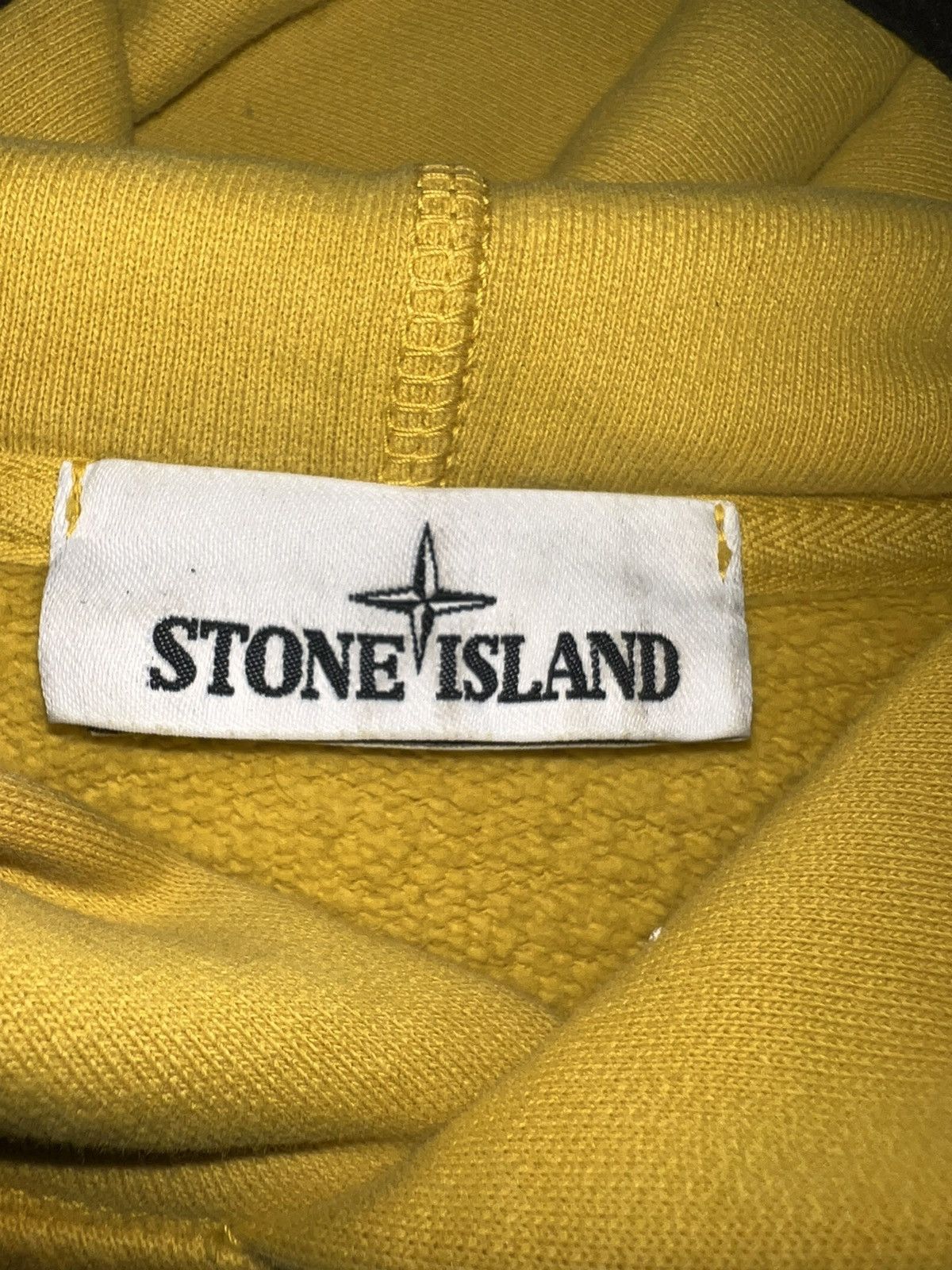 Stone Island Stone Island Yellow Hoodie Size US L / EU 52-54 / 3 - 4 Thumbnail