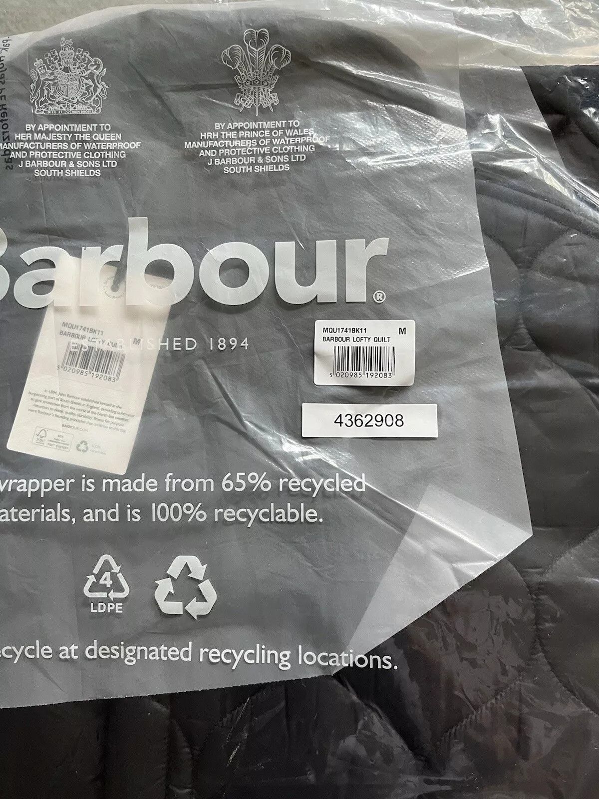 Barbour BARBOUR HERITAGE LOFTY Quilted Jacket Size US M / EU 48-50 / 2 - 9 Thumbnail