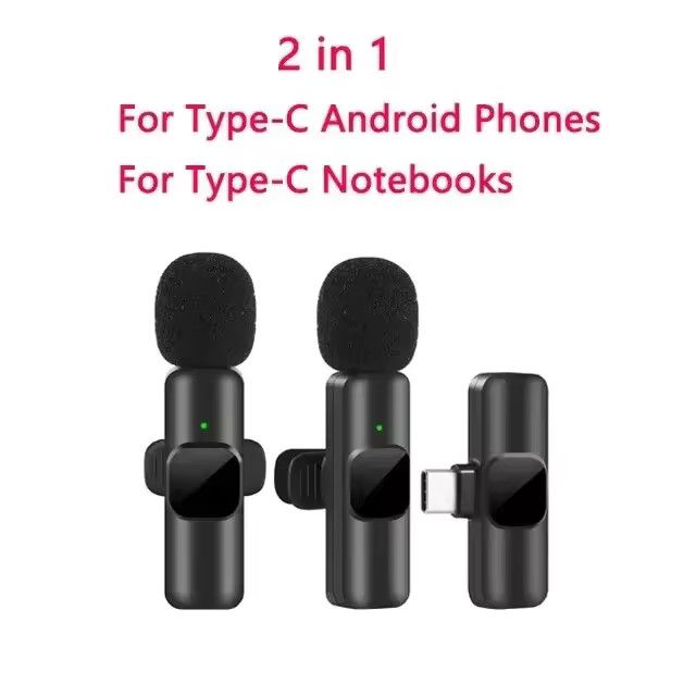 Other New Wireless Lavalier Micro Portable Audio recording Android Size ONE SIZE - 7 Thumbnail