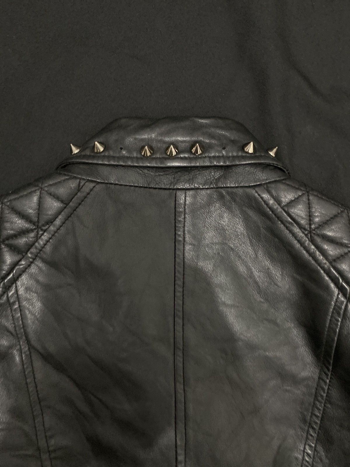 Isamu Katayama Backlash 2000s Dalla A studed leather jacket Size US S / EU 44-46 / 1 - 6 Thumbnail