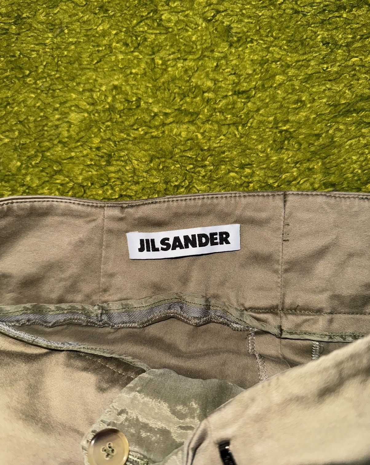Designer × Jil Sander Jil Sander avant garde khaki pants Size 26" / US 2 / IT 38 - 4 Thumbnail
