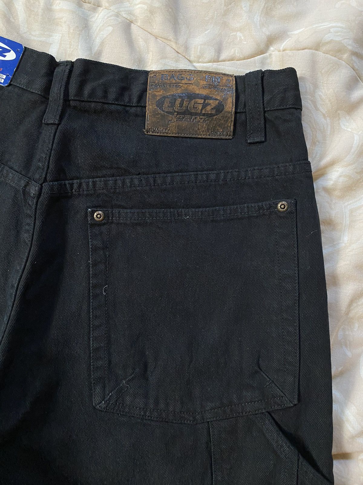 JNCO × Vintage Crazy Vintage Y2K Lugz Baggy JNCO Style Carpenter Jeans Size US 36 / EU 52 - 5 Thumbnail