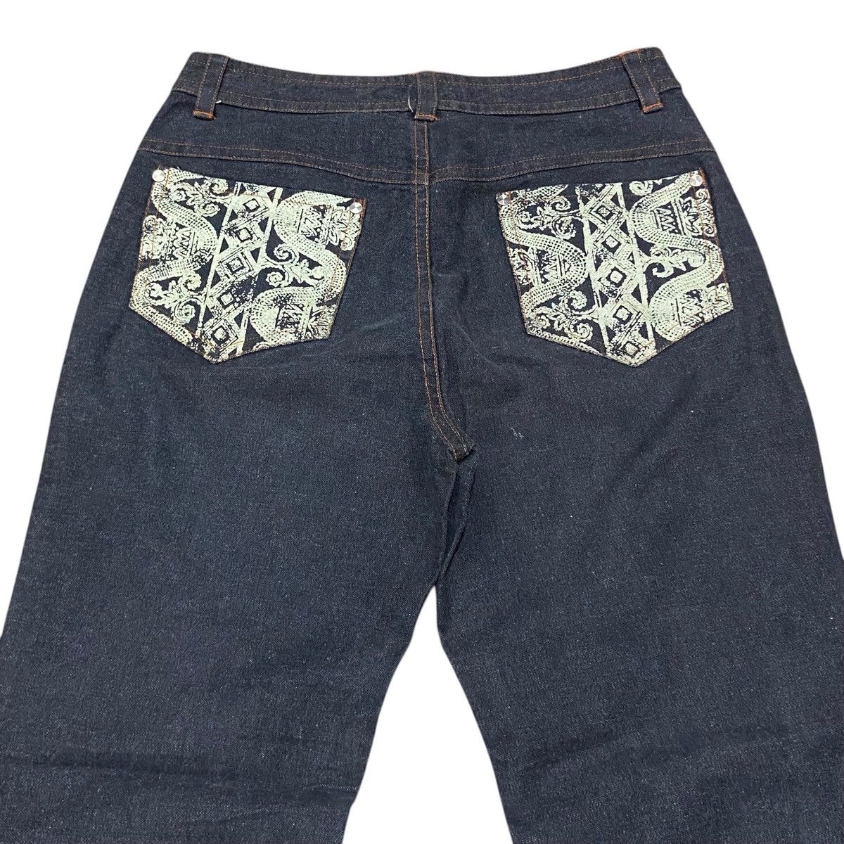 Japanese Brand Vtg Sucer Des Bonbon Style Of Hysteric Snake Pants Size 28" / US 6 / IT 42 - 11 Thumbnail