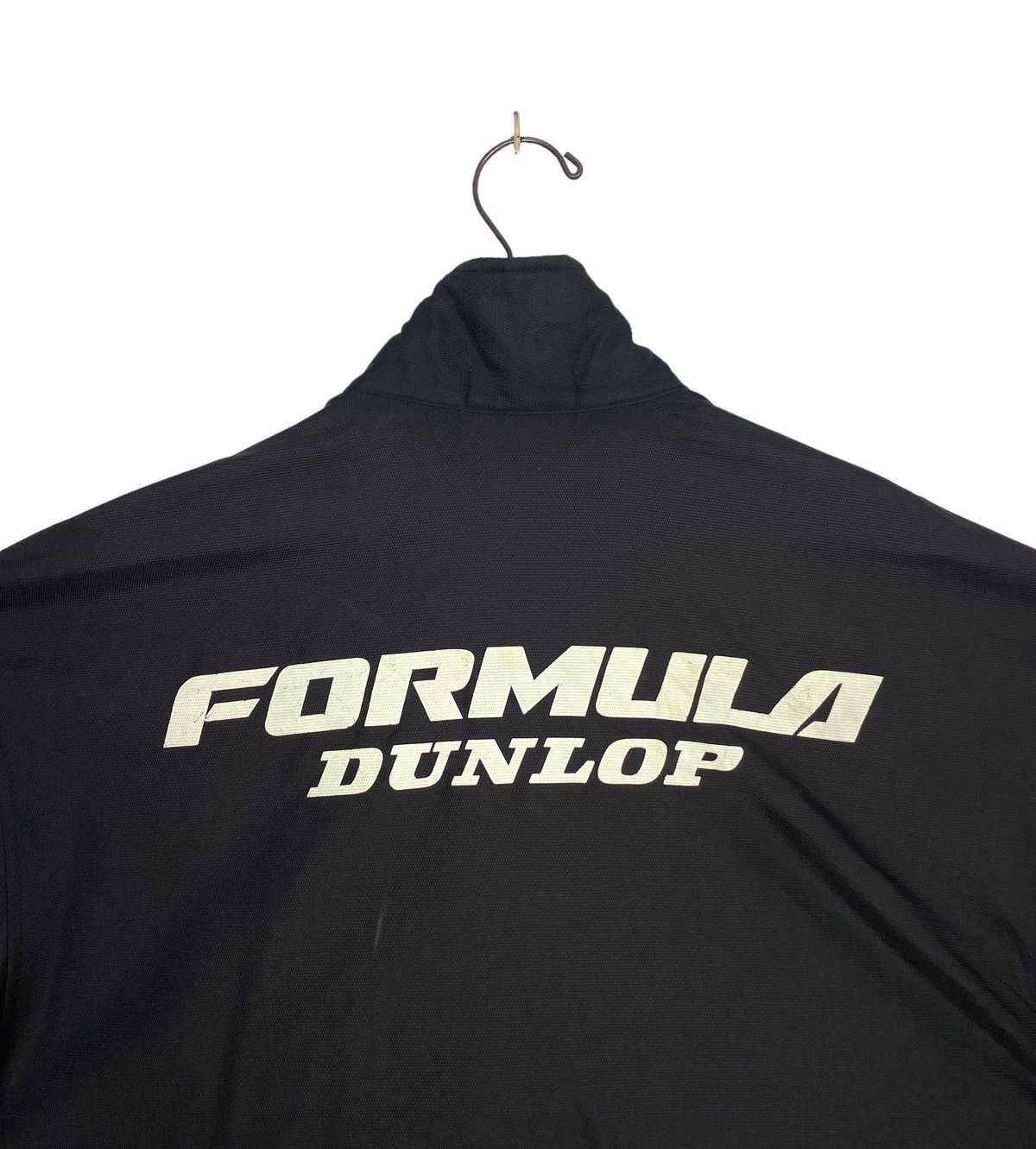 Dunlop Rare‼️ Vintage Formula Dunlop Windbreker Jacket Spellout Size US L / EU 52-54 / 3 - 2 Thumbnail