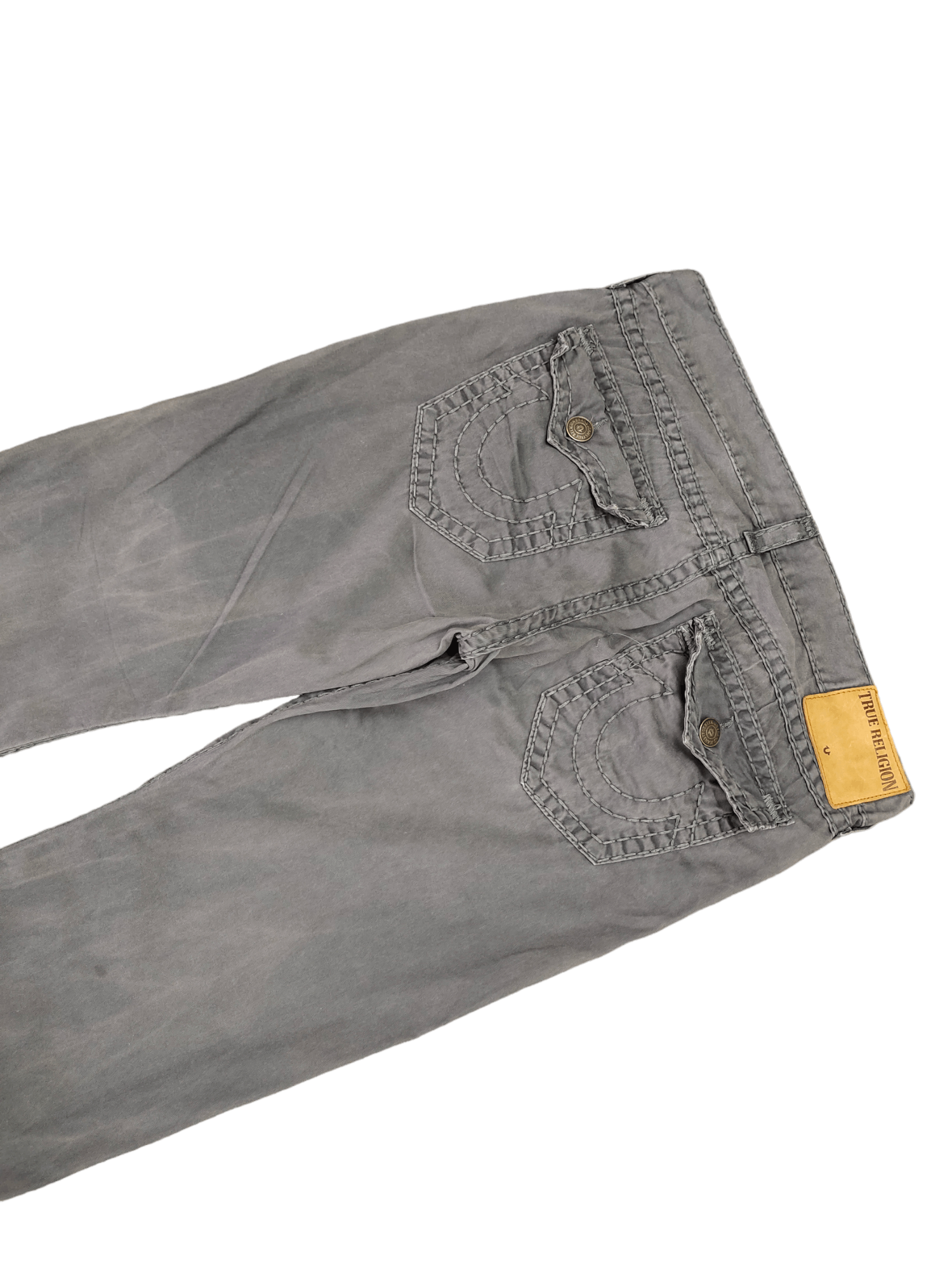 True Religion Vtg True Religion Ricky Relaxed Straight Pant Y2k Streetwear Size US 36 / EU 52 - 2 Thumbnail