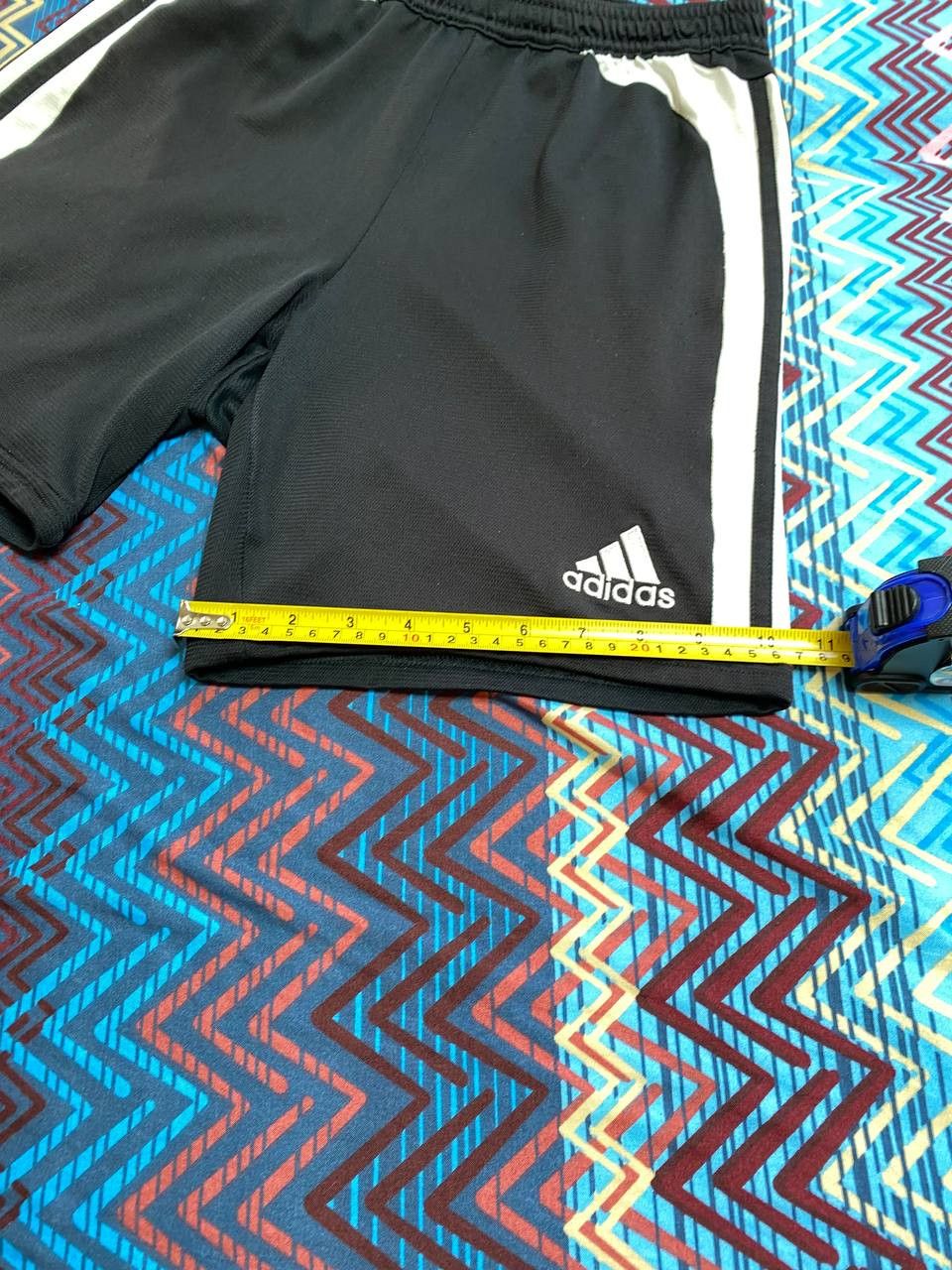 Adidas streetwear Adidas black shorts Vintage Y2K logo Size US 32 / EU 48 - 12 Thumbnail