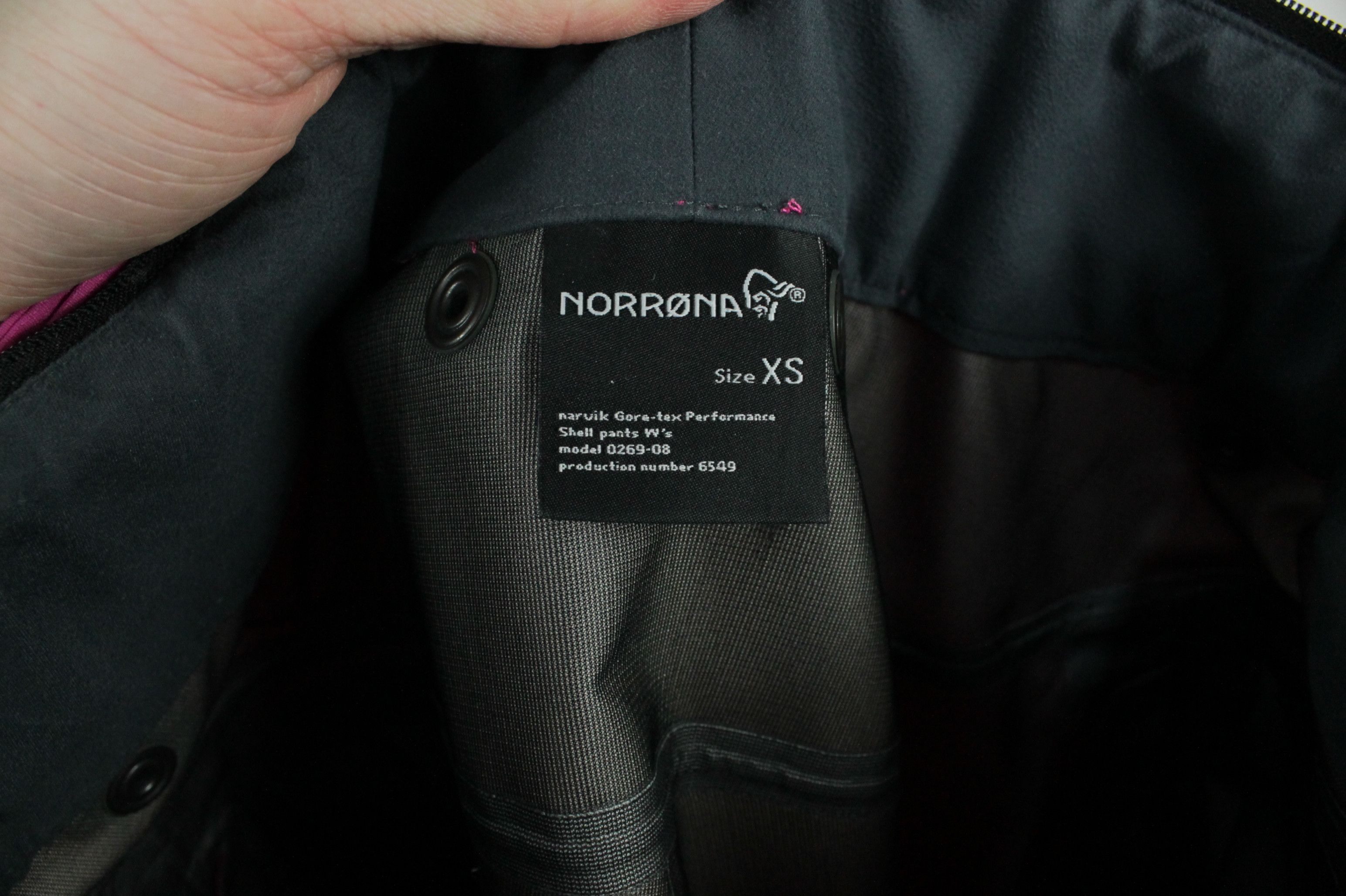 Norrona Norrona Narvik Gore-Tex Perfomance Shell Pants Women's Pink Size 25" / US 0 / IT 36 - 13 Thumbnail