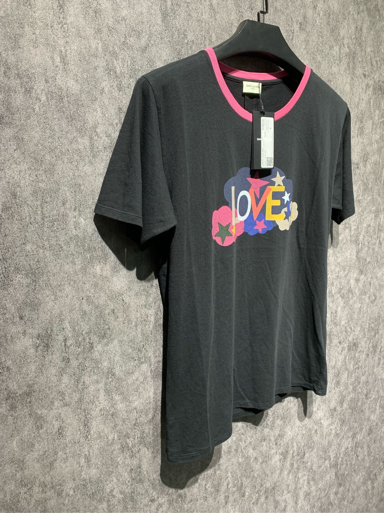 Saint Laurent Paris Saint laurent Chest love short sleeve 2501-Nextarrow Size M / US 6-8 / IT 42-44 - 3 Thumbnail