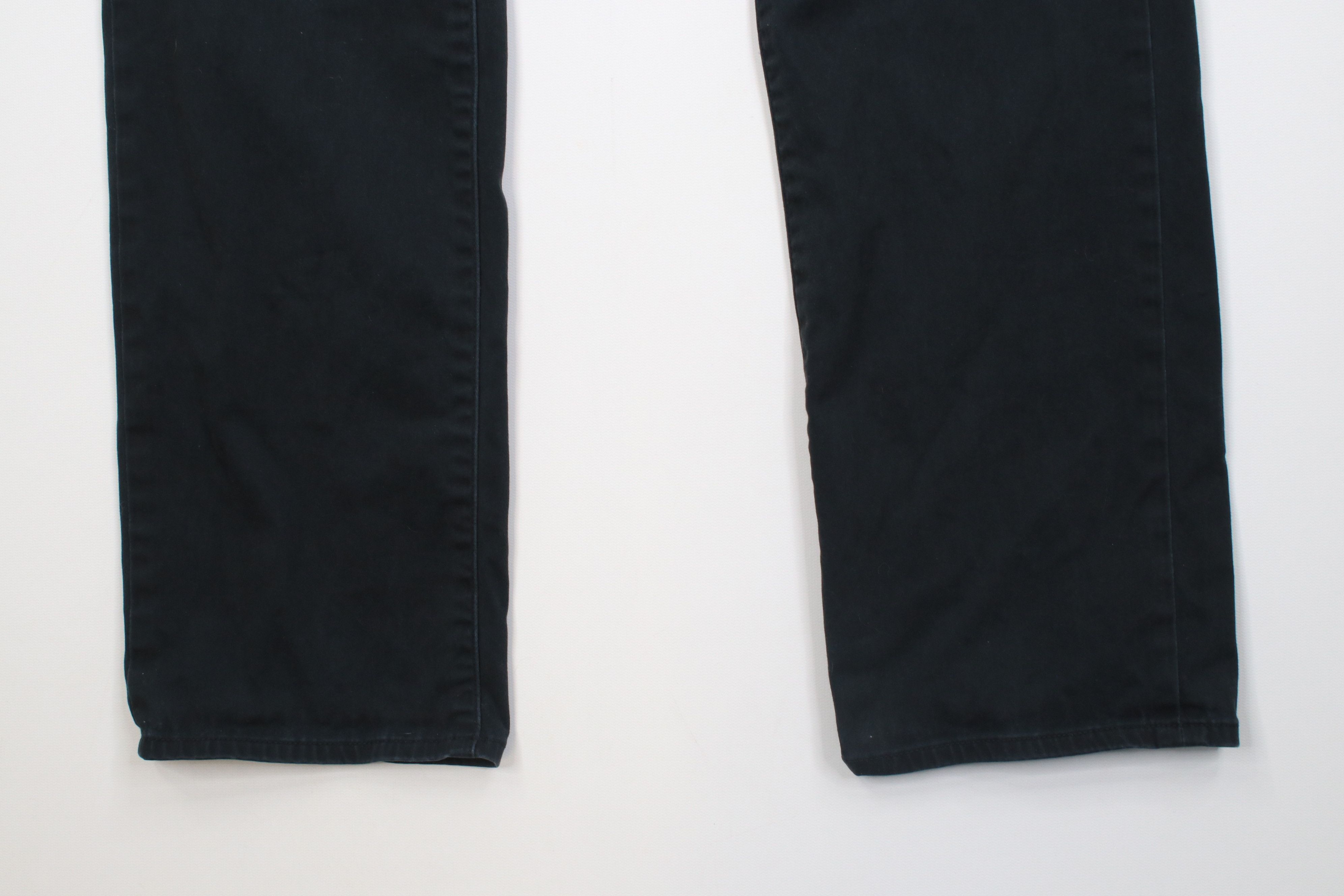 Polo Ralph Lauren Vintage Y2K Ralph Lauren Slim Straight Leg Pants Black Size US 33 - 4 Thumbnail