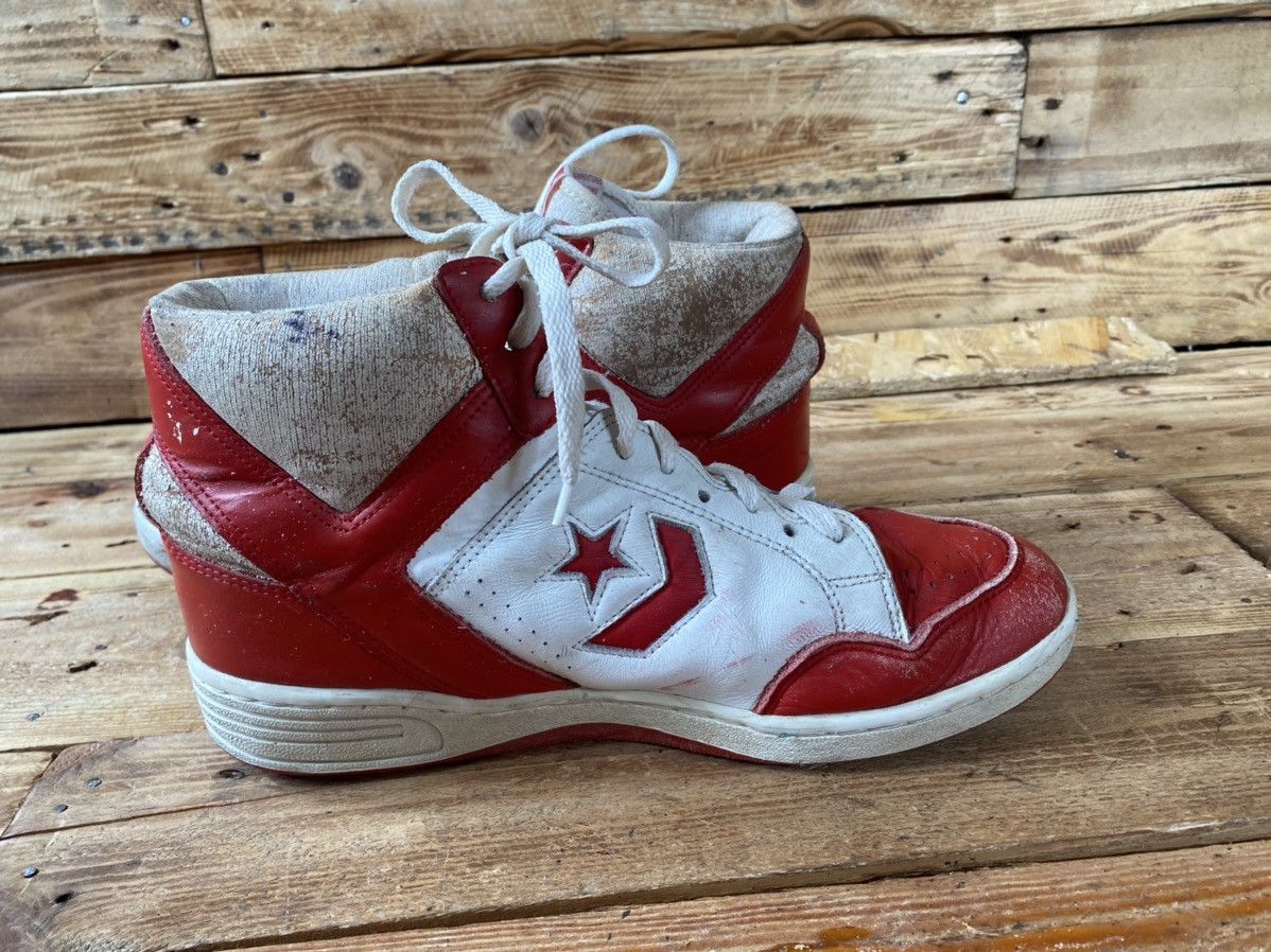 Converse Vintage 80’s Converse weapon hi-top sneakers sz 10 Size US 10 / EU 43 - 12 Thumbnail