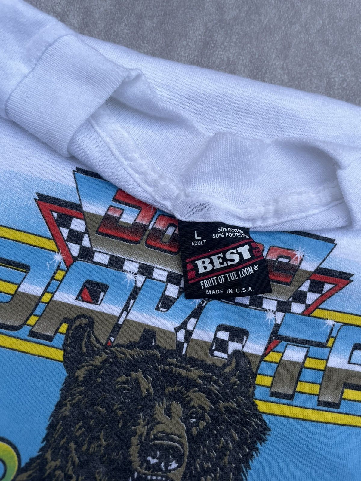 Vintage Vintage 90’s Monster Truck Bear Foot Racing Tee Size US M / EU 48-50 / 2 - 4 Thumbnail