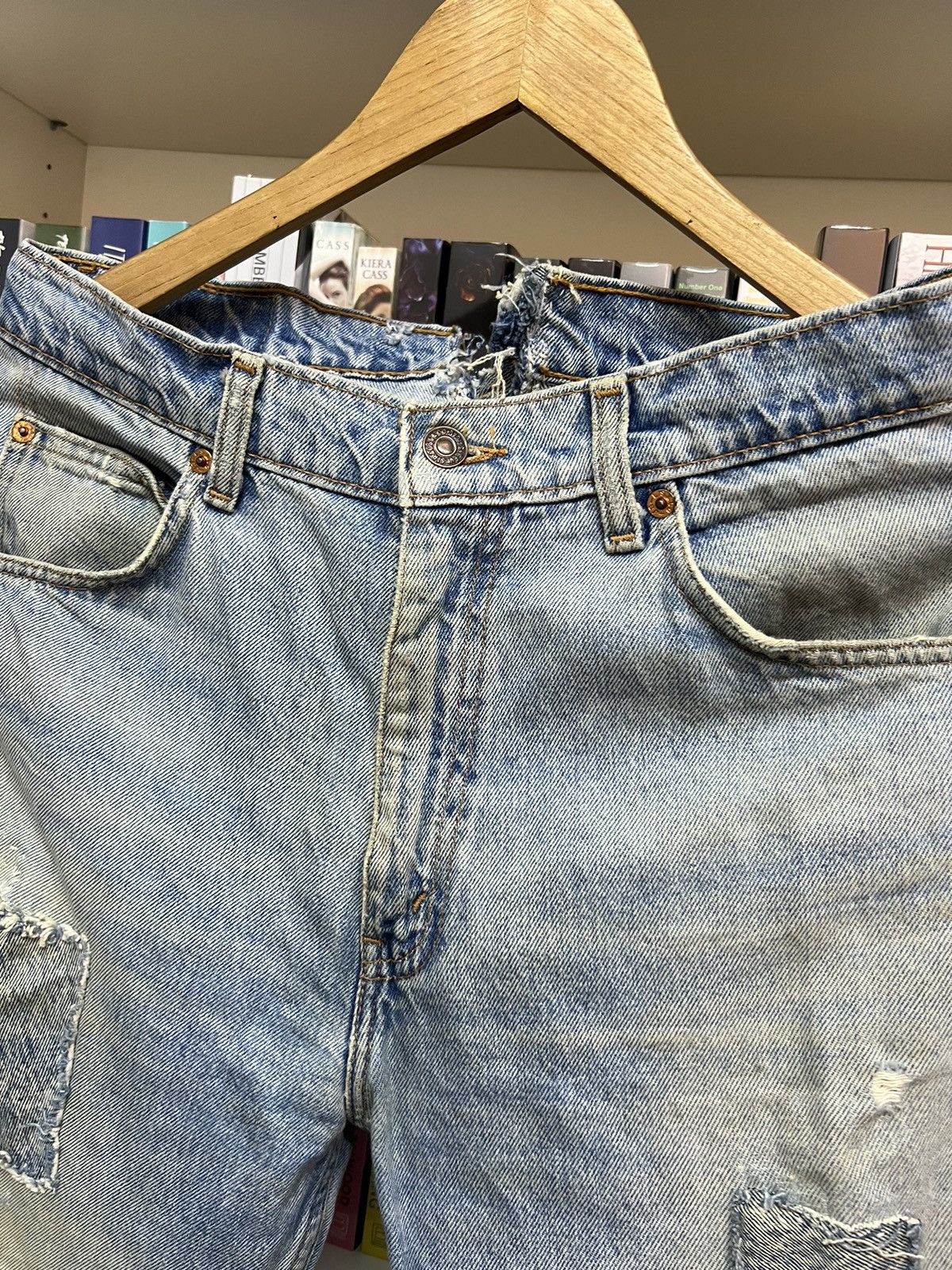 Levi's Levis Orange Tab Distressed Denim Size US 33 - 10 Thumbnail