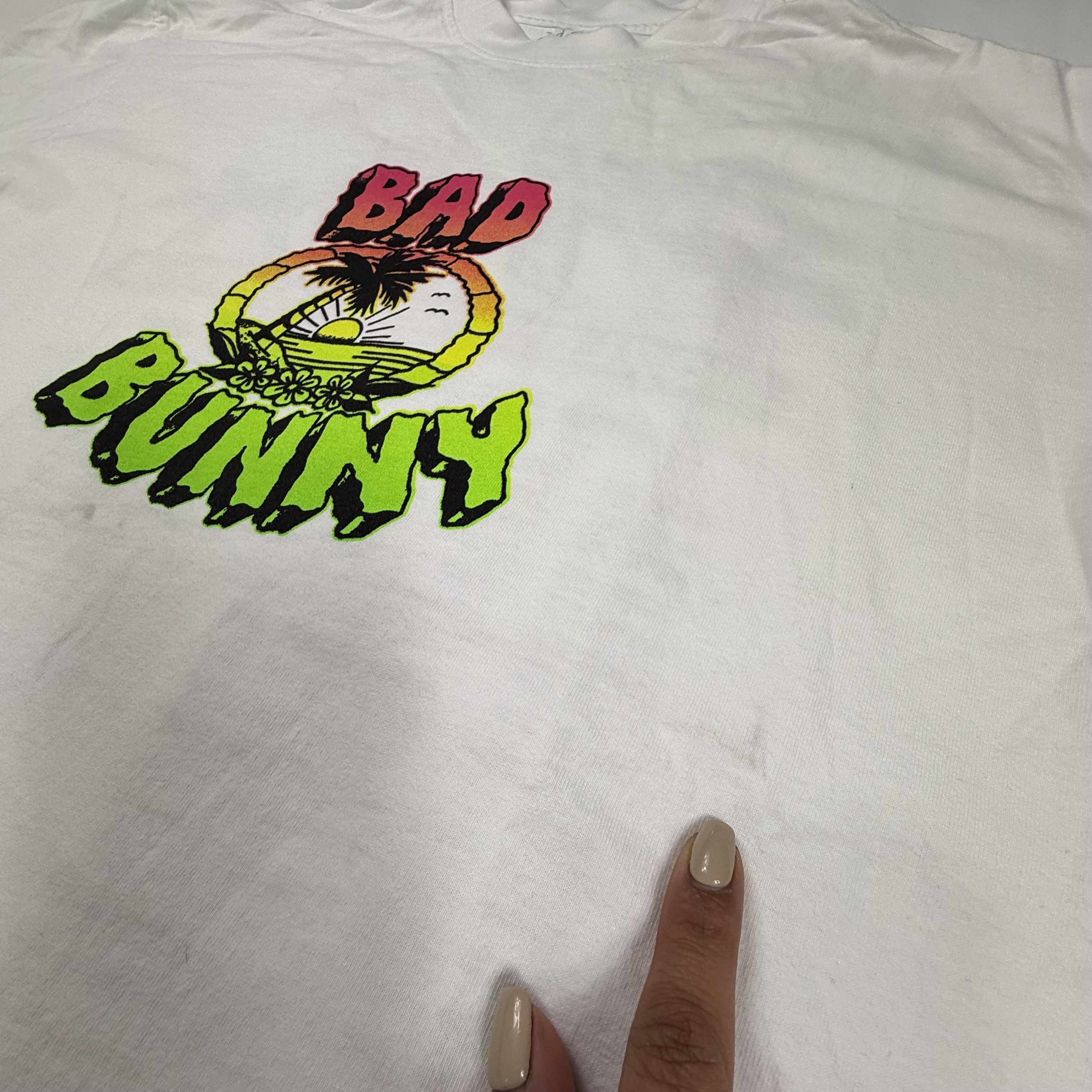 Other Bad Bunny Worlds Hottest Tour 2022 Concert T-Shirt Size US L / EU 52-54 / 3 - 4 Thumbnail