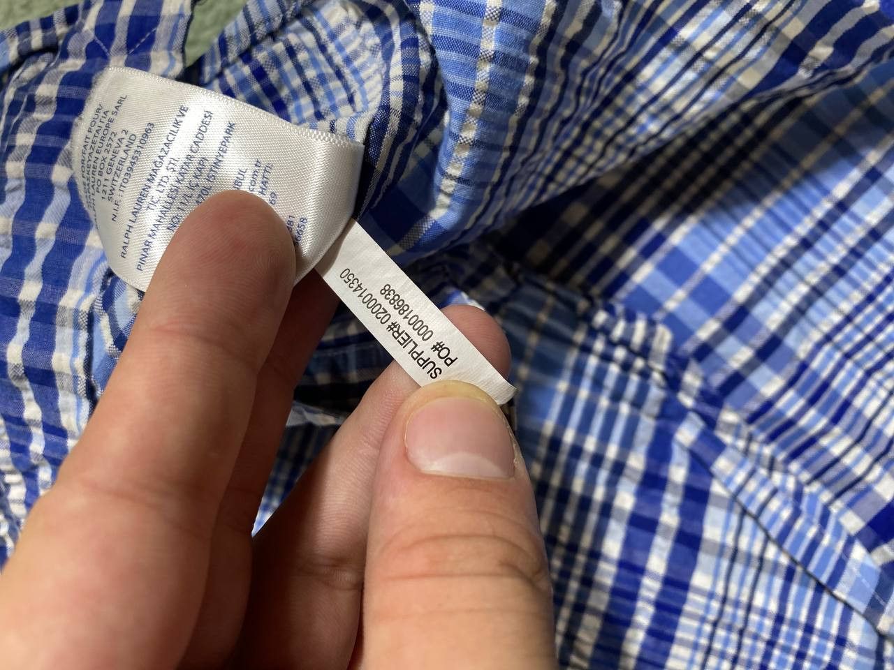 Polo Ralph Lauren × Vintage Polo Ralph Lauren Striped Short Sleeve Shirt Size S Size US S / EU 44-46 / 1 - 11 Thumbnail