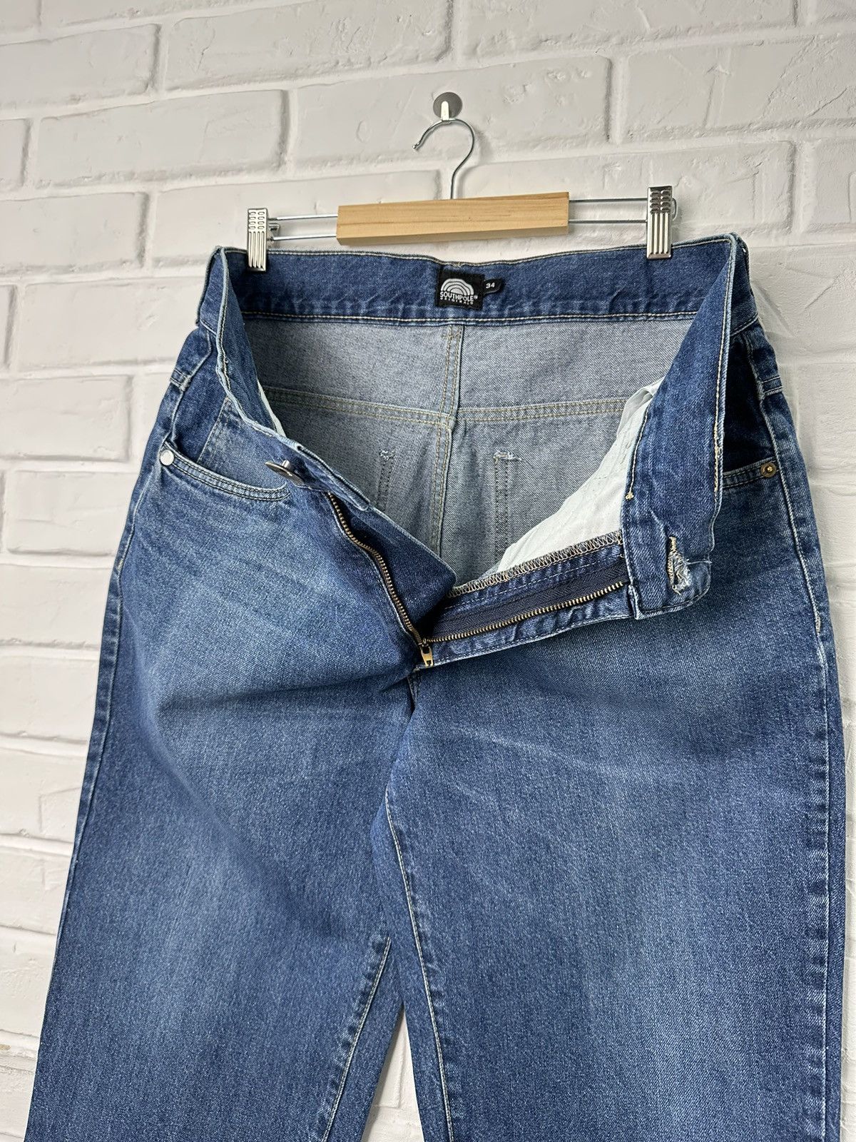 Southpole Y2K Vintage SOUTHPOLE Baggy Denim Pants Wide Leg Size US 34 / EU 50 - 11 Thumbnail