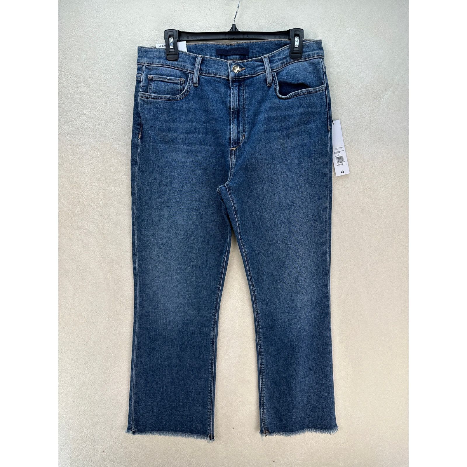 Joe's JOES WOMEN'S 32 THE CALLIE FRAYED HEM JEANS IN SOLSTICE 32 Size 32" / US 10 / IT 46 - 1 Thumbnail