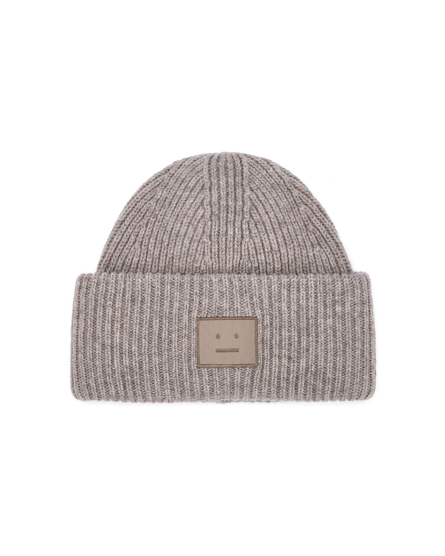 Acne Studios Acne Studios FACE Patch Label Beanie Size ONE SIZE - 1 Thumbnail