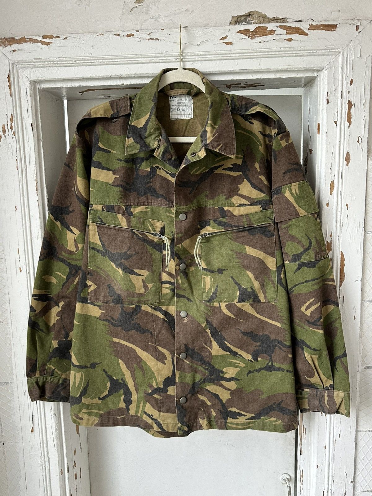 Vintage Vintage Marquardt + Shultz Military Jacket Size US XL / EU 56 / 4 - 1 Thumbnail