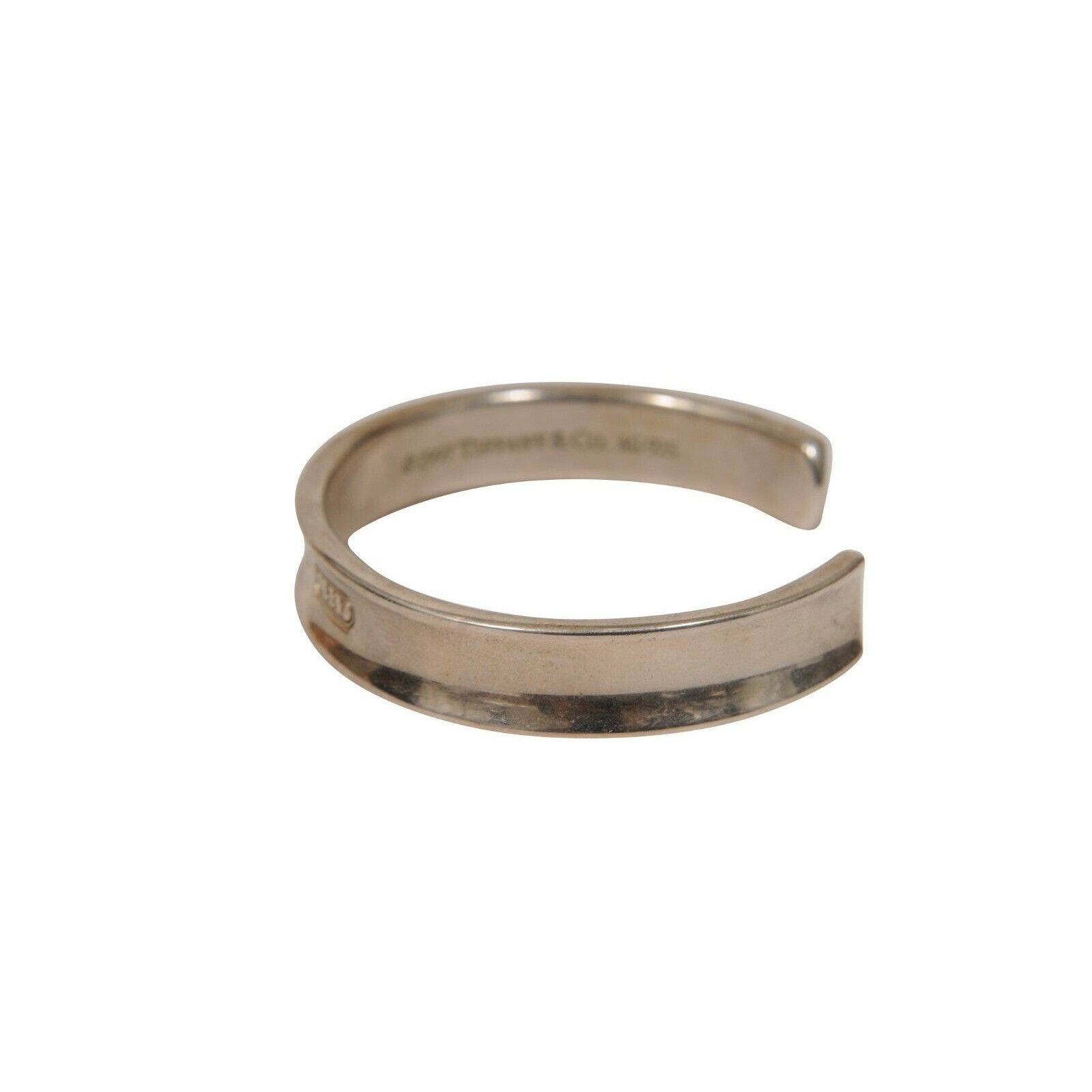 1837 Sterling .925 Silver Wide Wrist Cuff Bracelet