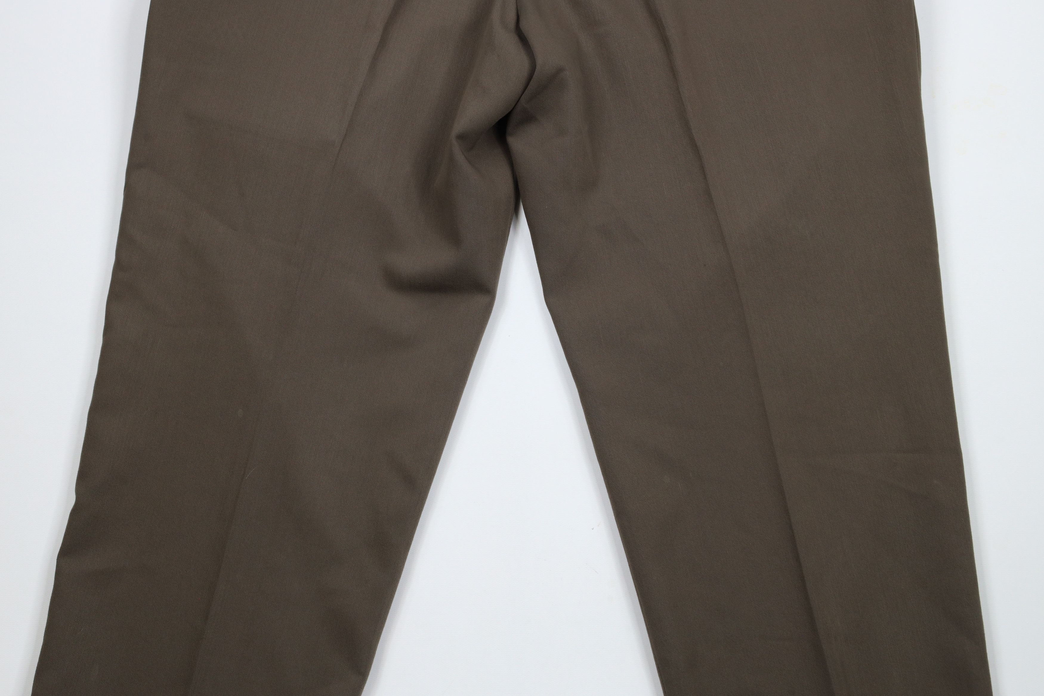 Levi's × Vintage Vintage 90s Levis Rayon Blend Wide Leg Chino Pants Brown USA Size US 36 / EU 52 - 15 Thumbnail